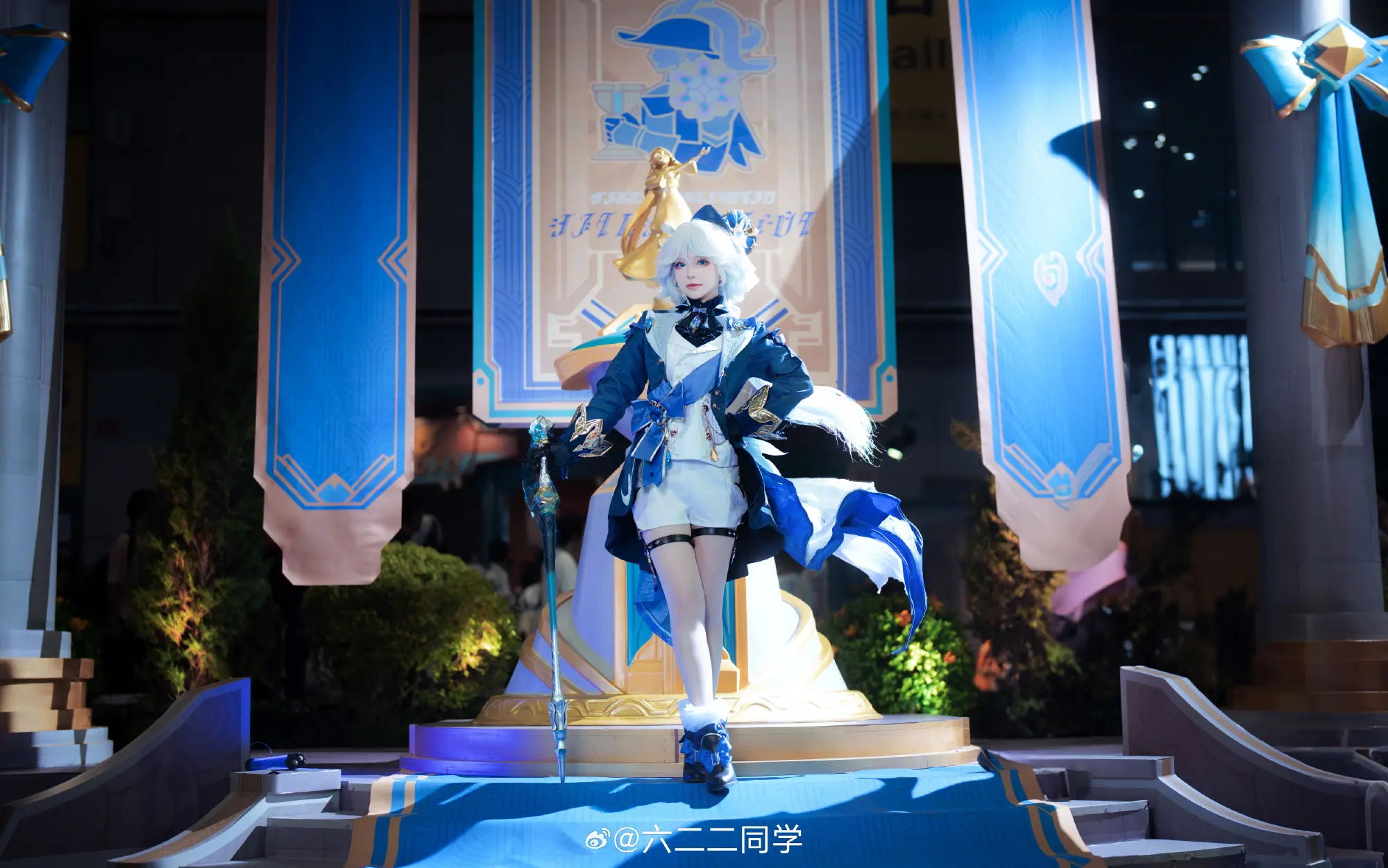 COSPLAY fes的场照忘了发了～！！！ 原神 芙宁娜@六二二同学 COSPLAY-第3张