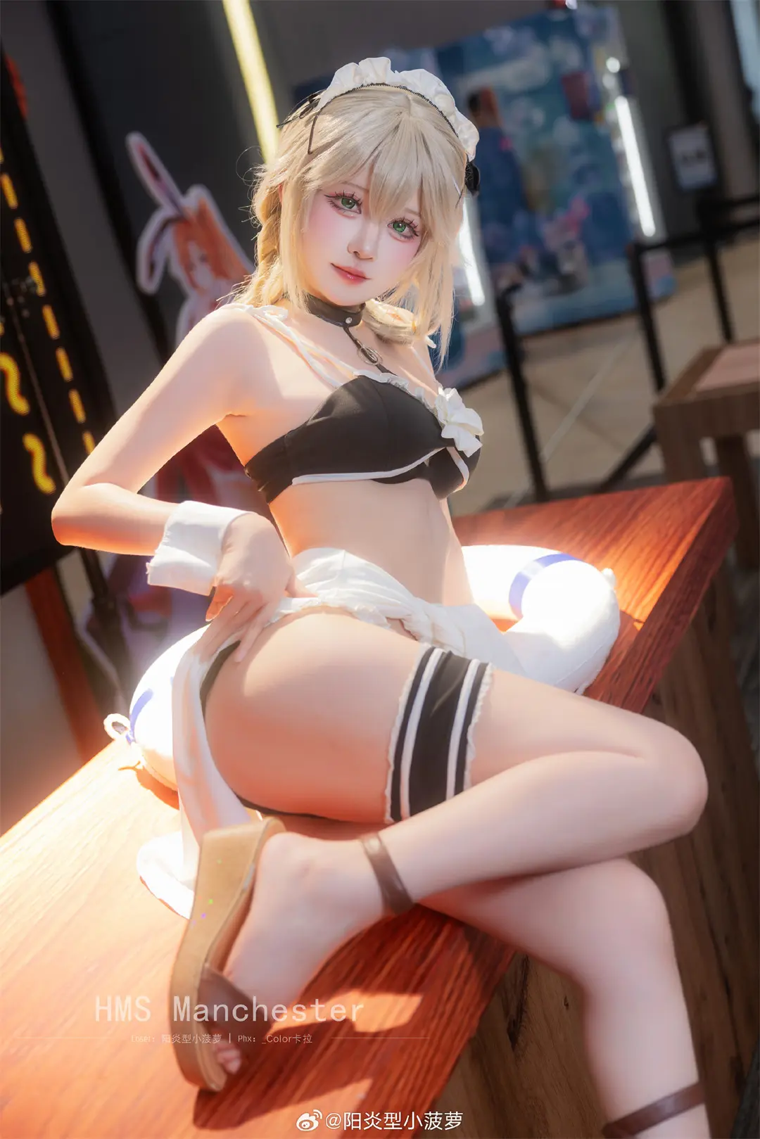 COSPLAY 碧蓝航线 曼彻斯特@阳炎型小菠萝-公众号小姨ai