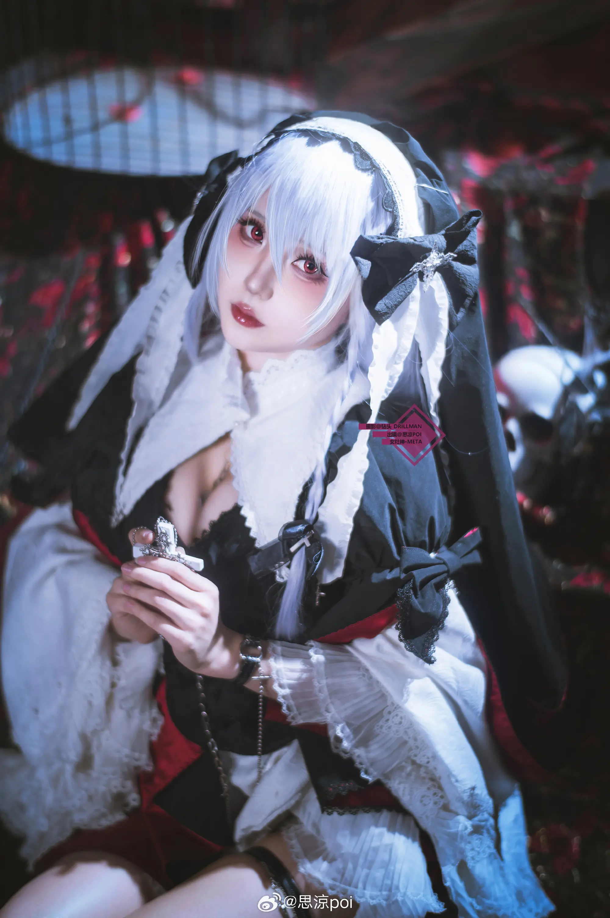 COSPLAY 嗯？比起关心我的状态… 碧蓝航线cos@思涼poi-公众号小姨ai