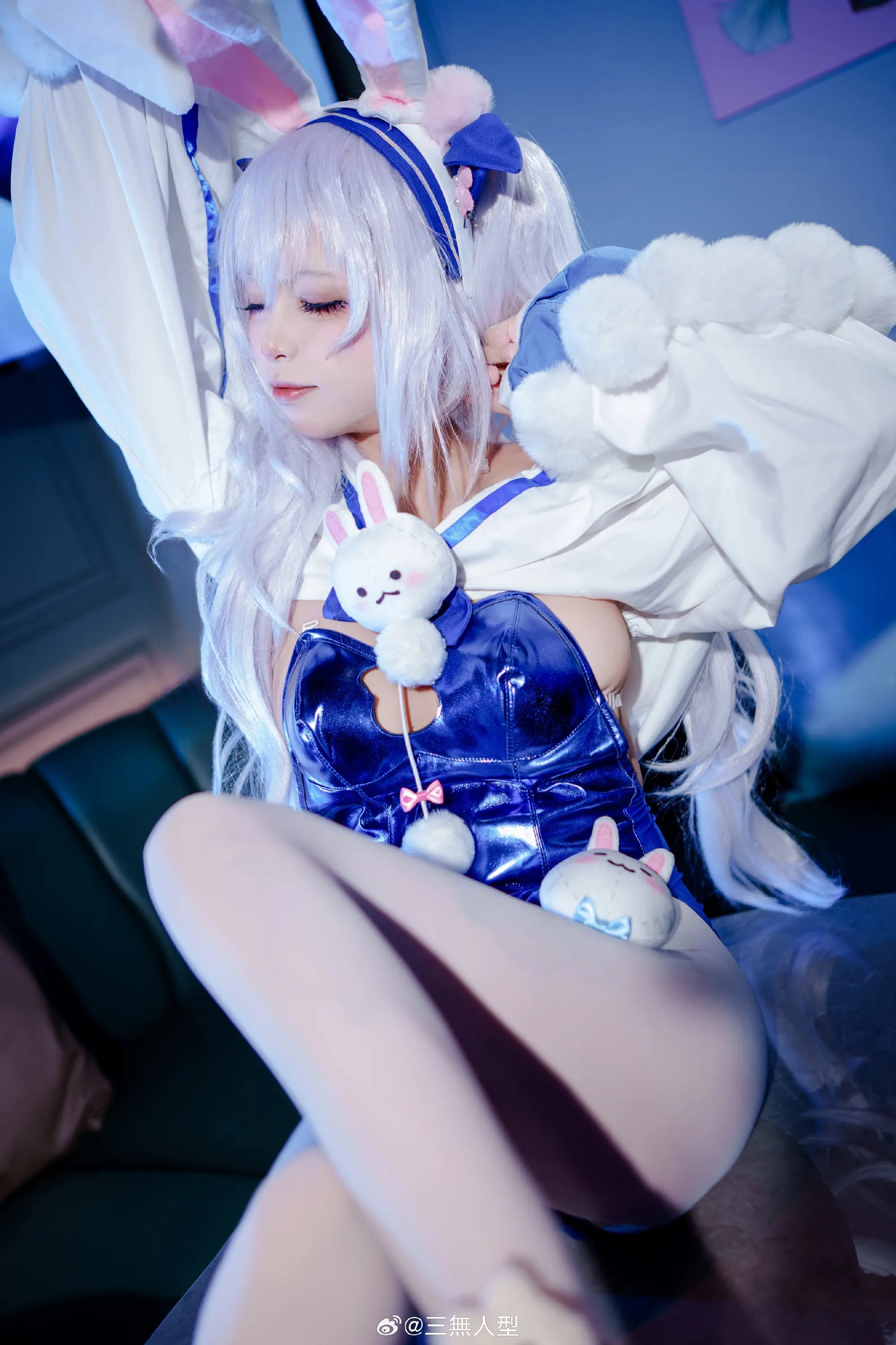 COSPLAY 碧蓝航线 “指挥官休息的还好吗，拉菲现在很有精神…大概”💤@三無人型-公众号小姨ai