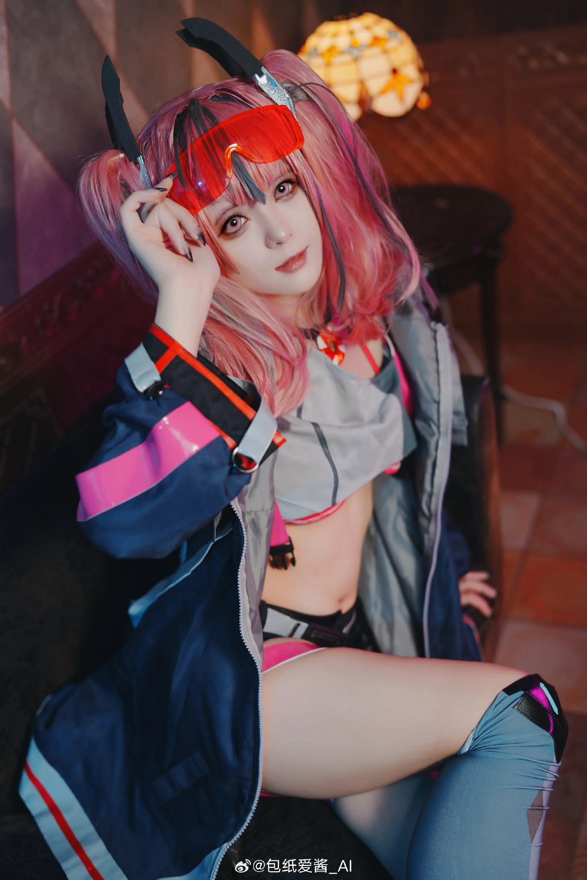 碧蓝航线布莱默顿原皮cos @包纸爱酱_AI-公众号小姨ai