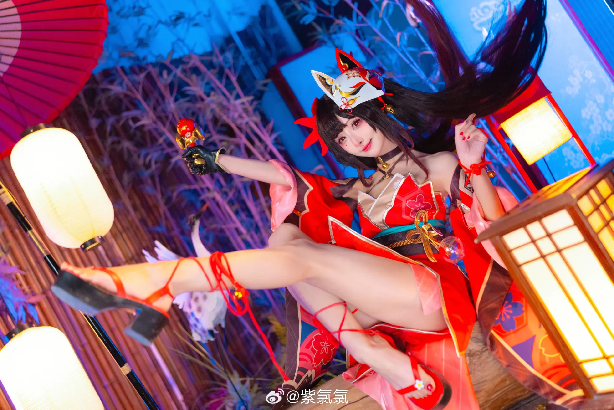 COSPLAY 🎆『愚者千面，游戏人间』🎆 星穹铁道 花火​​​@紫氯氯 COSPLAY-第5张