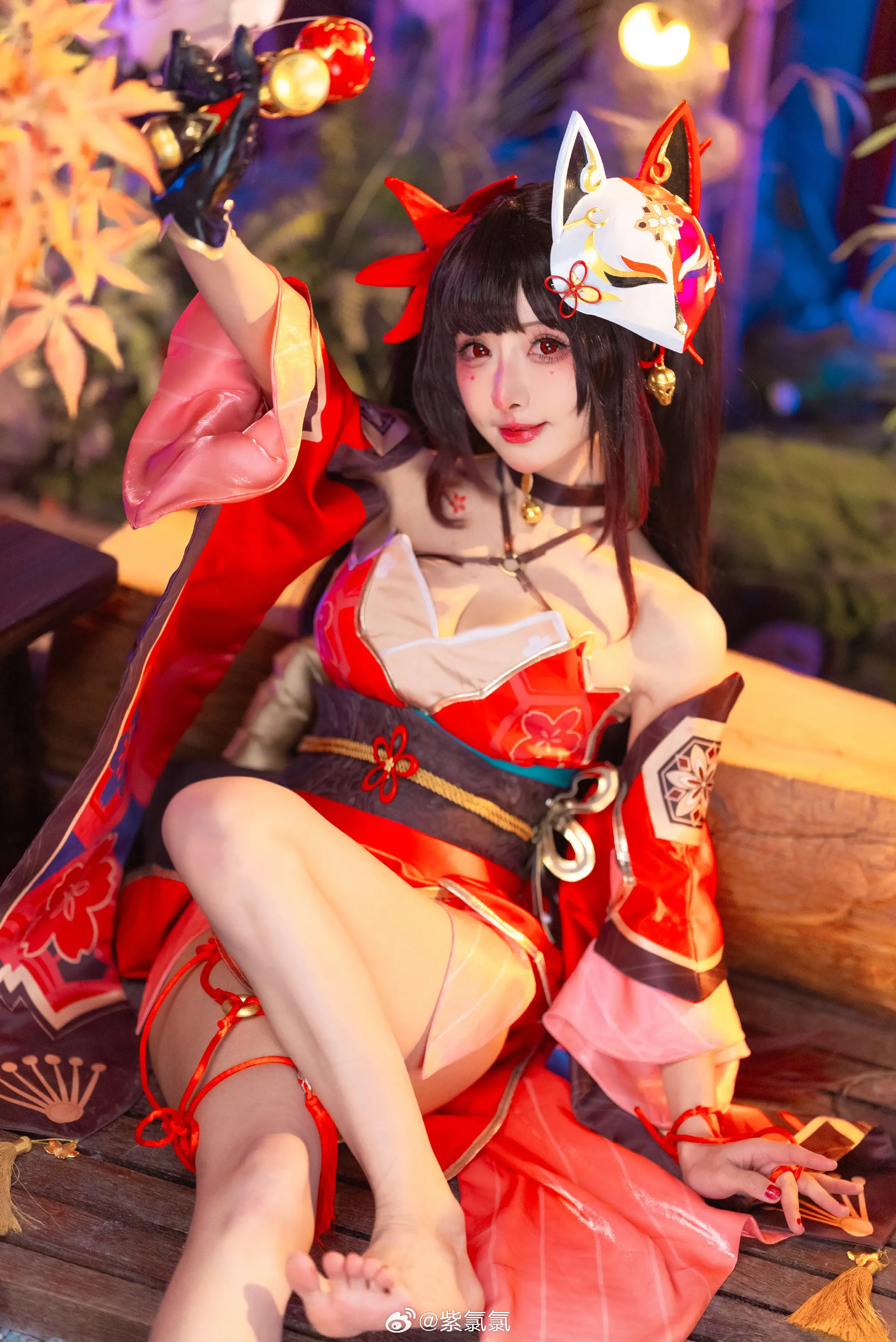COSPLAY 🎆『愚者千面，游戏人间』🎆 星穹铁道 花火​​​@紫氯氯 COSPLAY-第2张