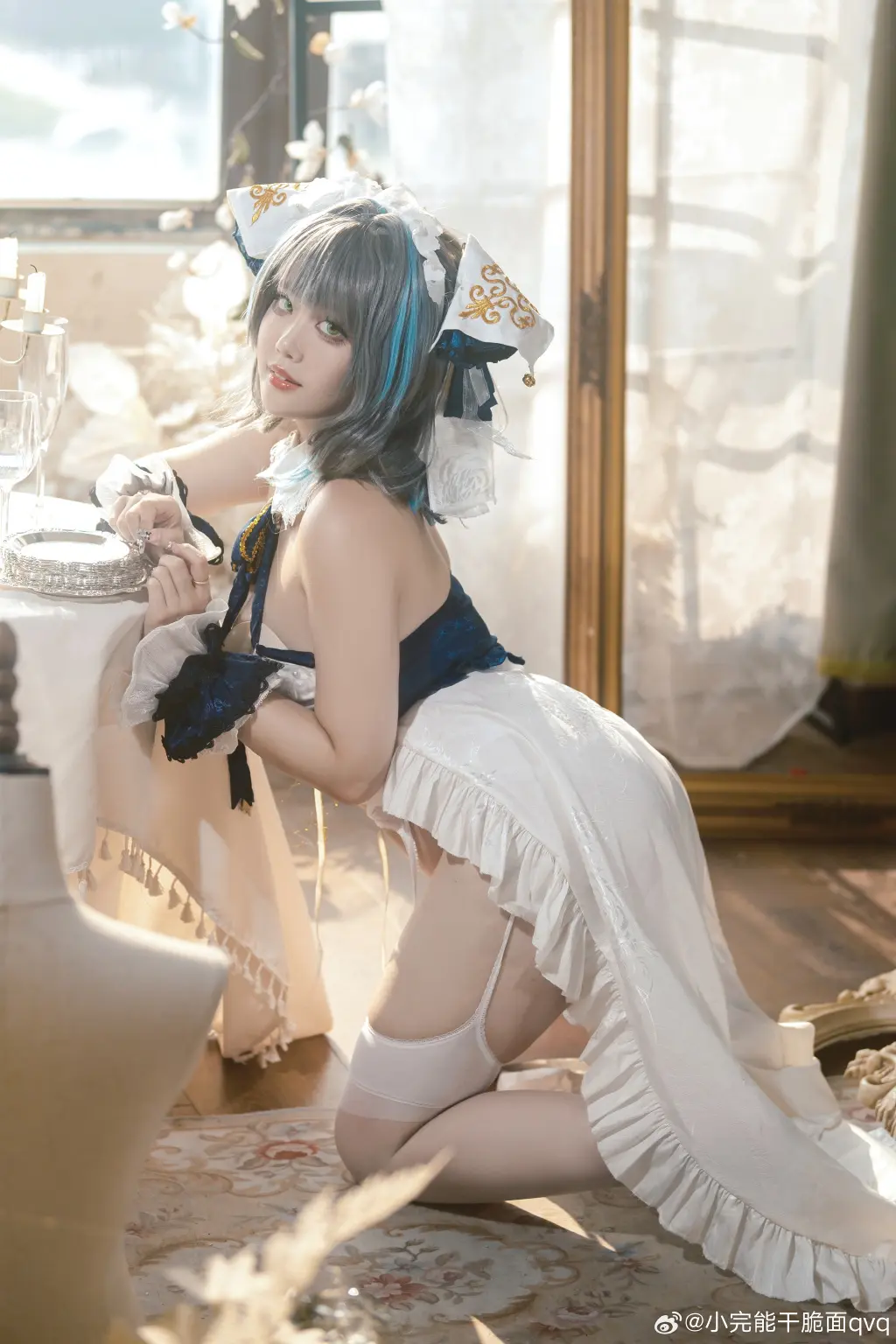 cosplay 碧蓝航线 柴郡@小完能干脆面qvq-公众号小姨ai