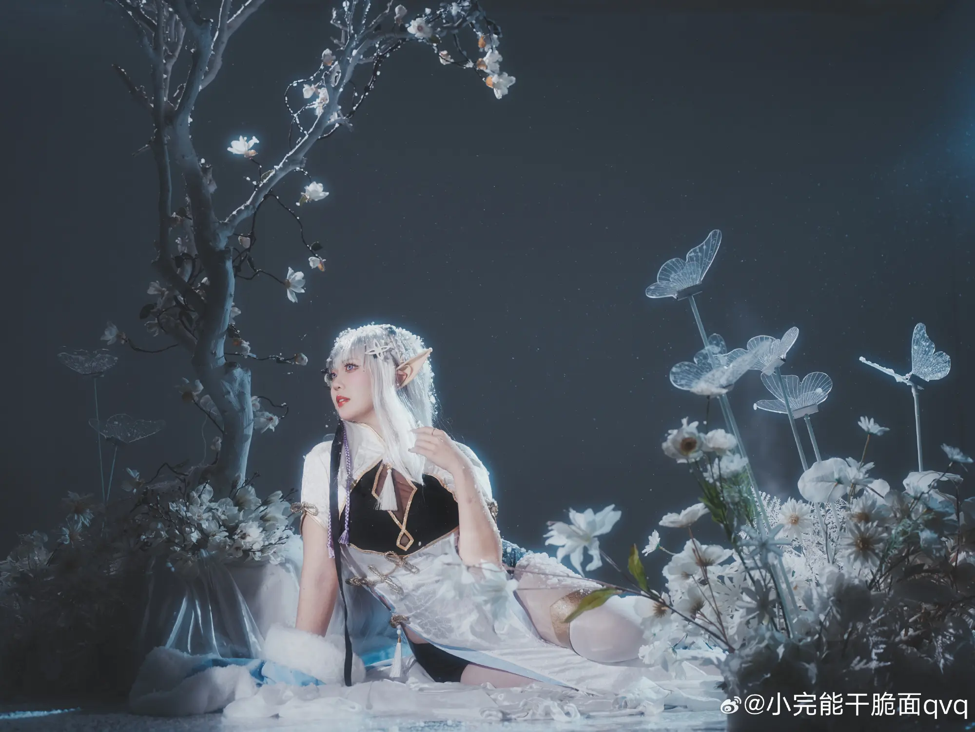 COSPLAY Re:从零开始的异世界生活超话 艾米莉亚@小完能干脆面qvq COSPLAY-第13张