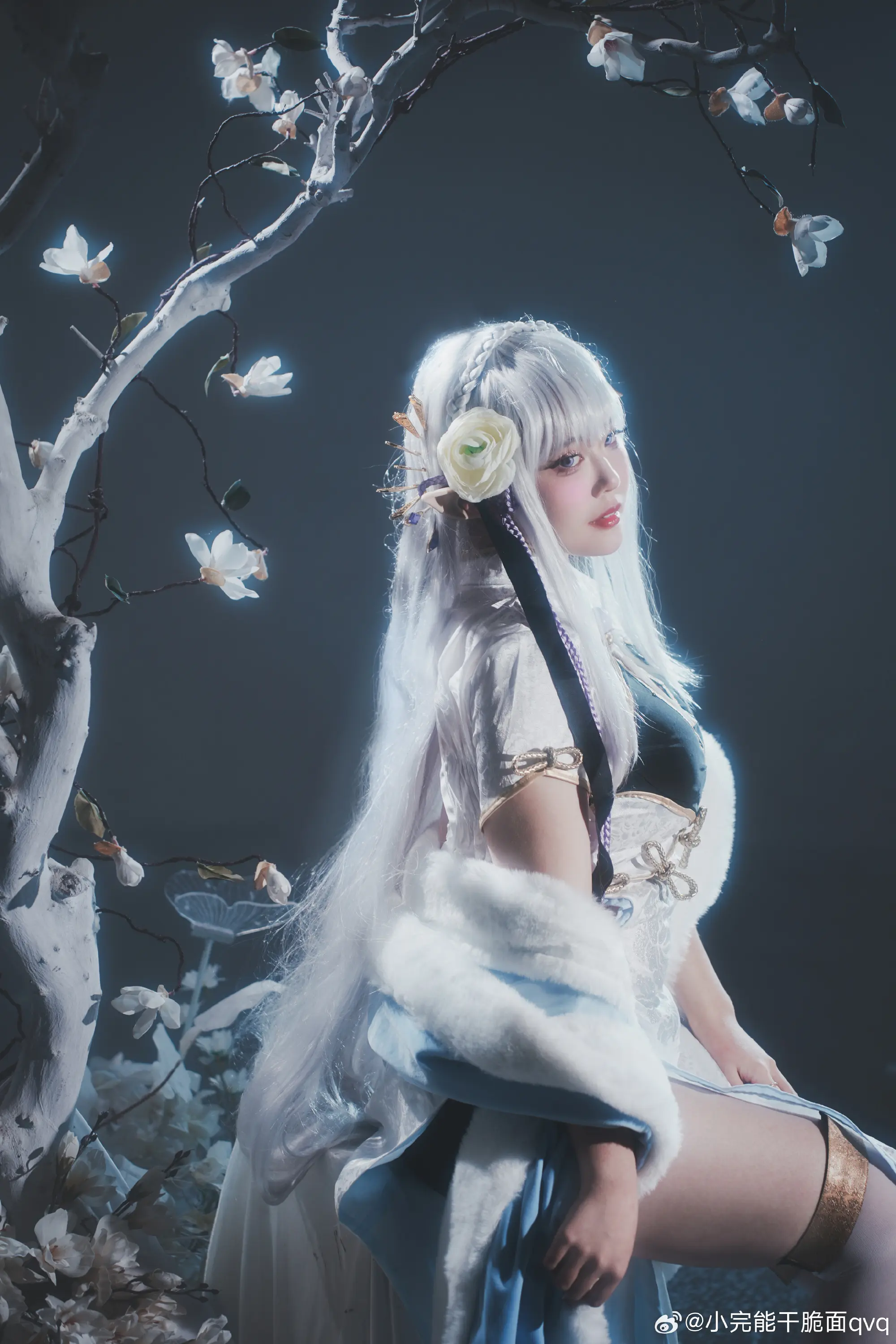 COSPLAY Re:从零开始的异世界生活超话 艾米莉亚@小完能干脆面qvq COSPLAY-第2张