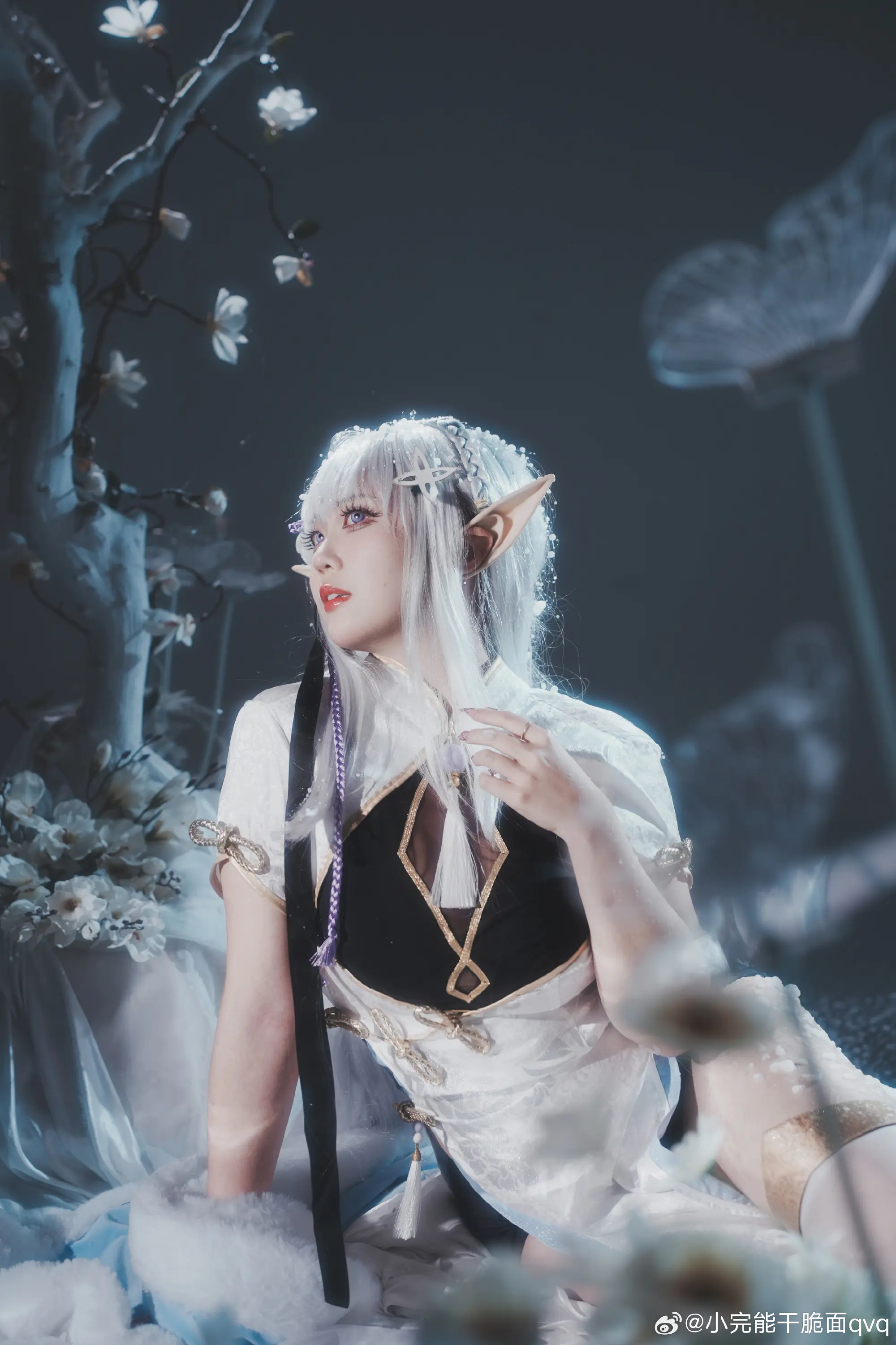 COSPLAY Re:从零开始的异世界生活超话 艾米莉亚@小完能干脆面qvq COSPLAY-第4张