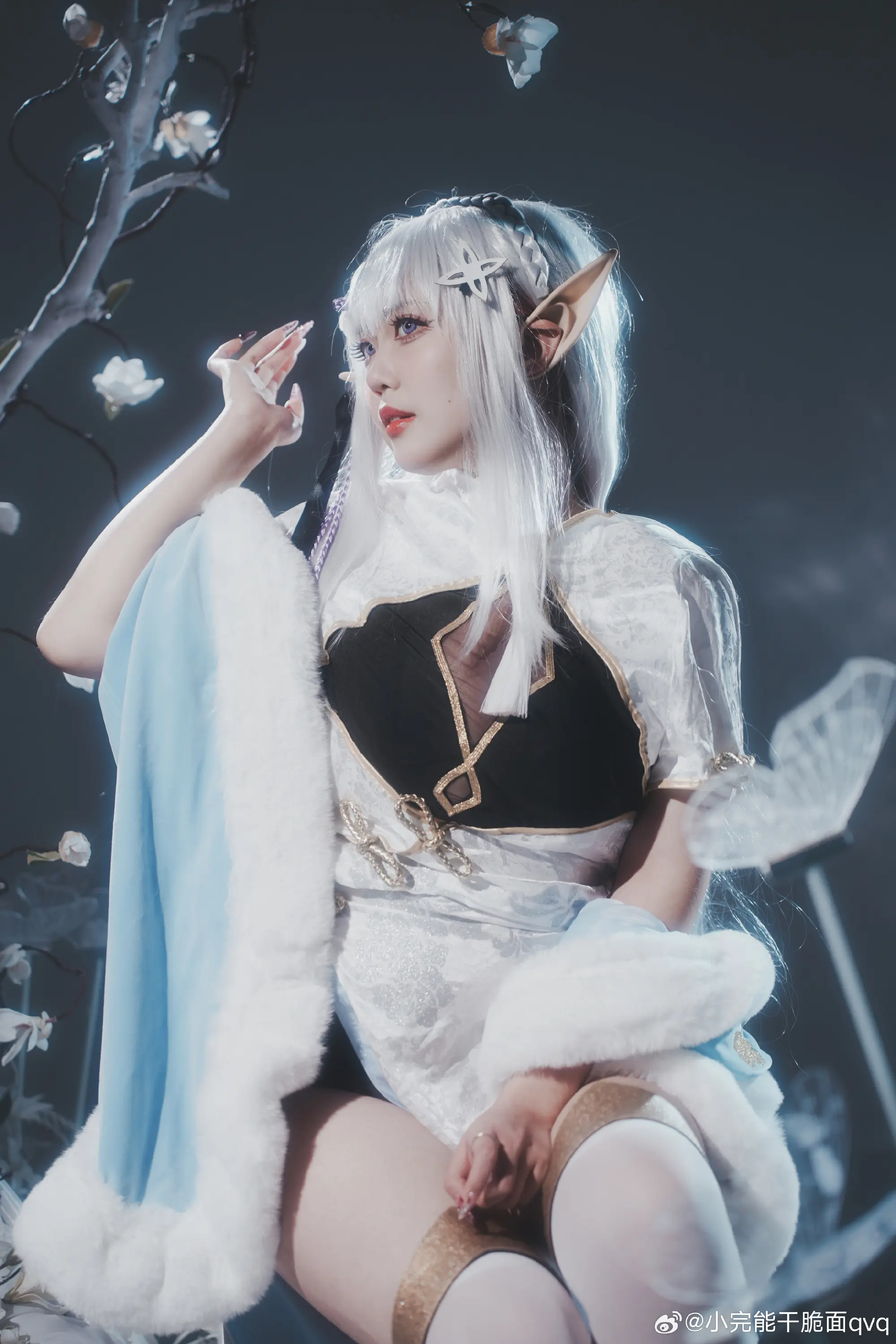 COSPLAY Re:从零开始的异世界生活超话 艾米莉亚@小完能干脆面qvq COSPLAY-第5张
