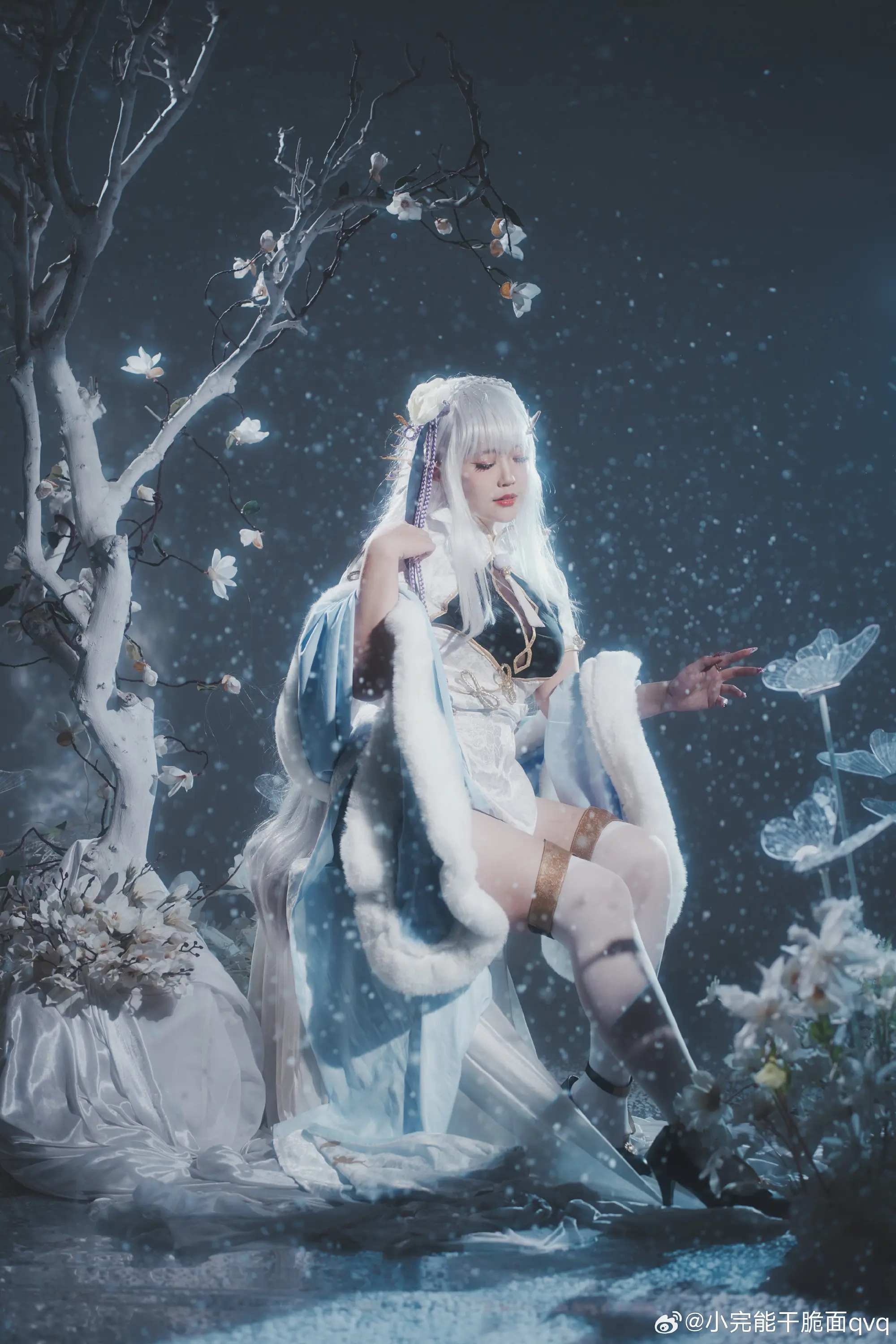 COSPLAY Re:从零开始的异世界生活超话 艾米莉亚@小完能干脆面qvq COSPLAY-第11张