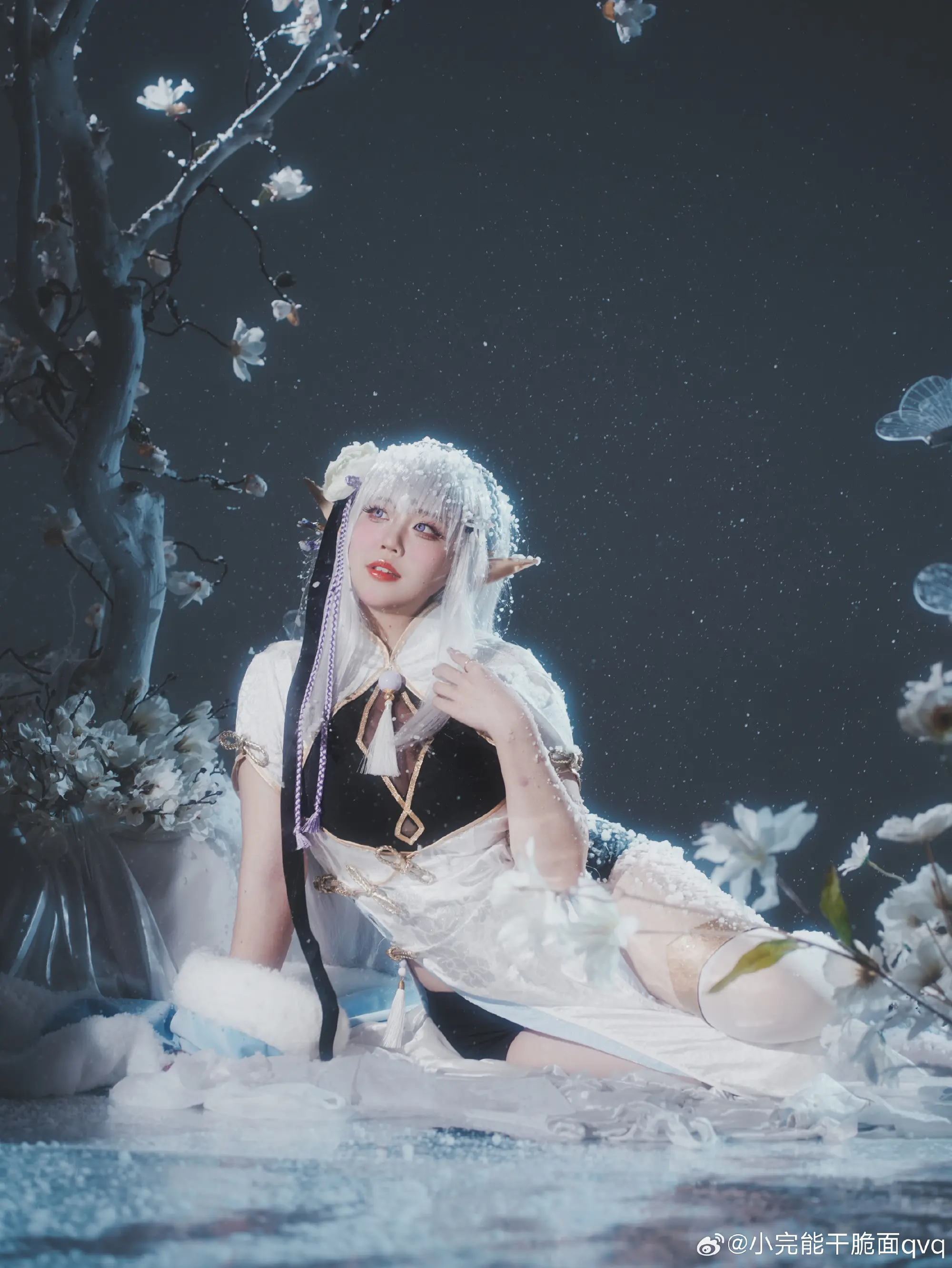 COSPLAY Re:从零开始的异世界生活超话 艾米莉亚@小完能干脆面qvq COSPLAY-第12张