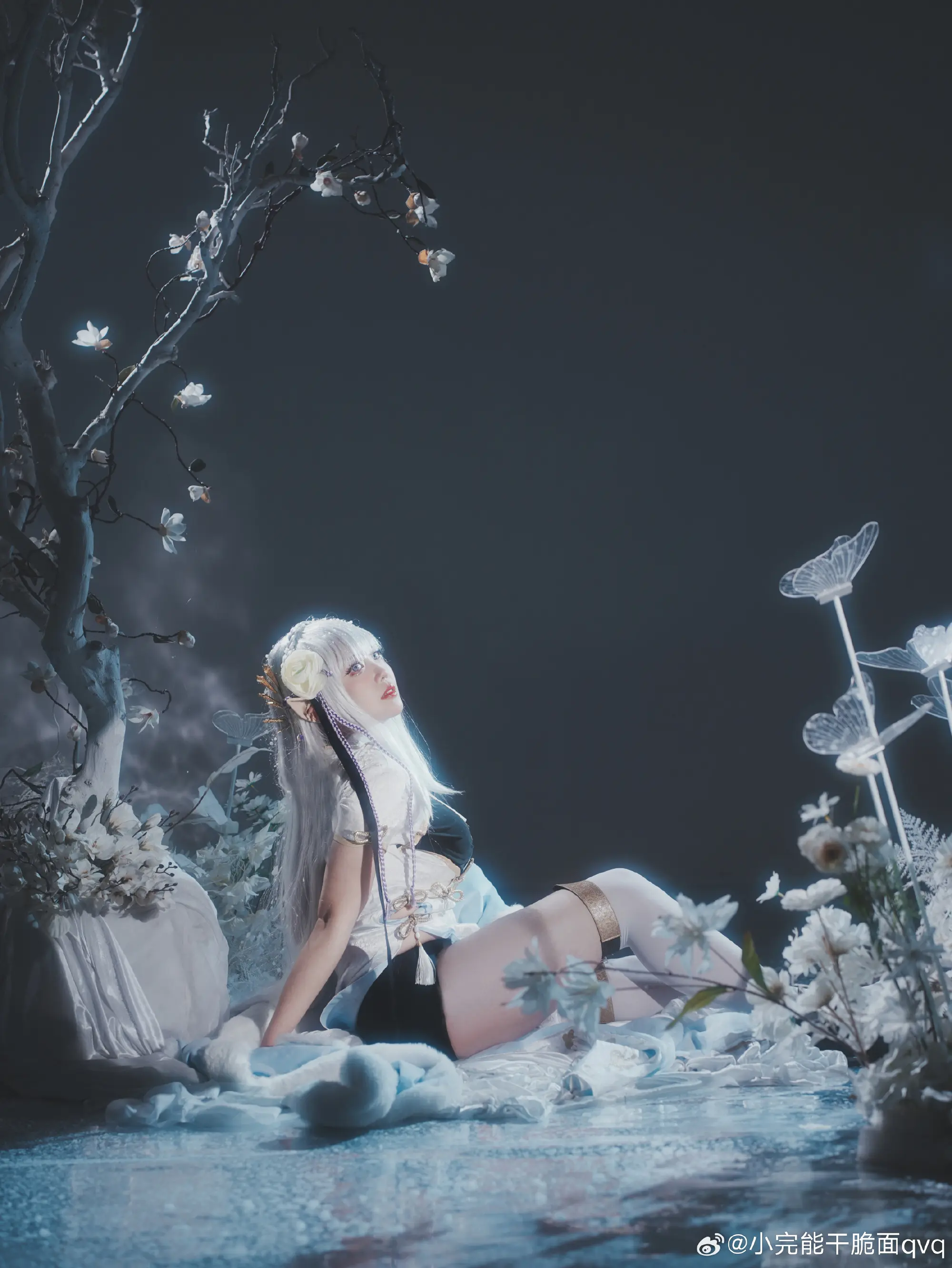 COSPLAY Re:从零开始的异世界生活超话 艾米莉亚@小完能干脆面qvq COSPLAY-第15张