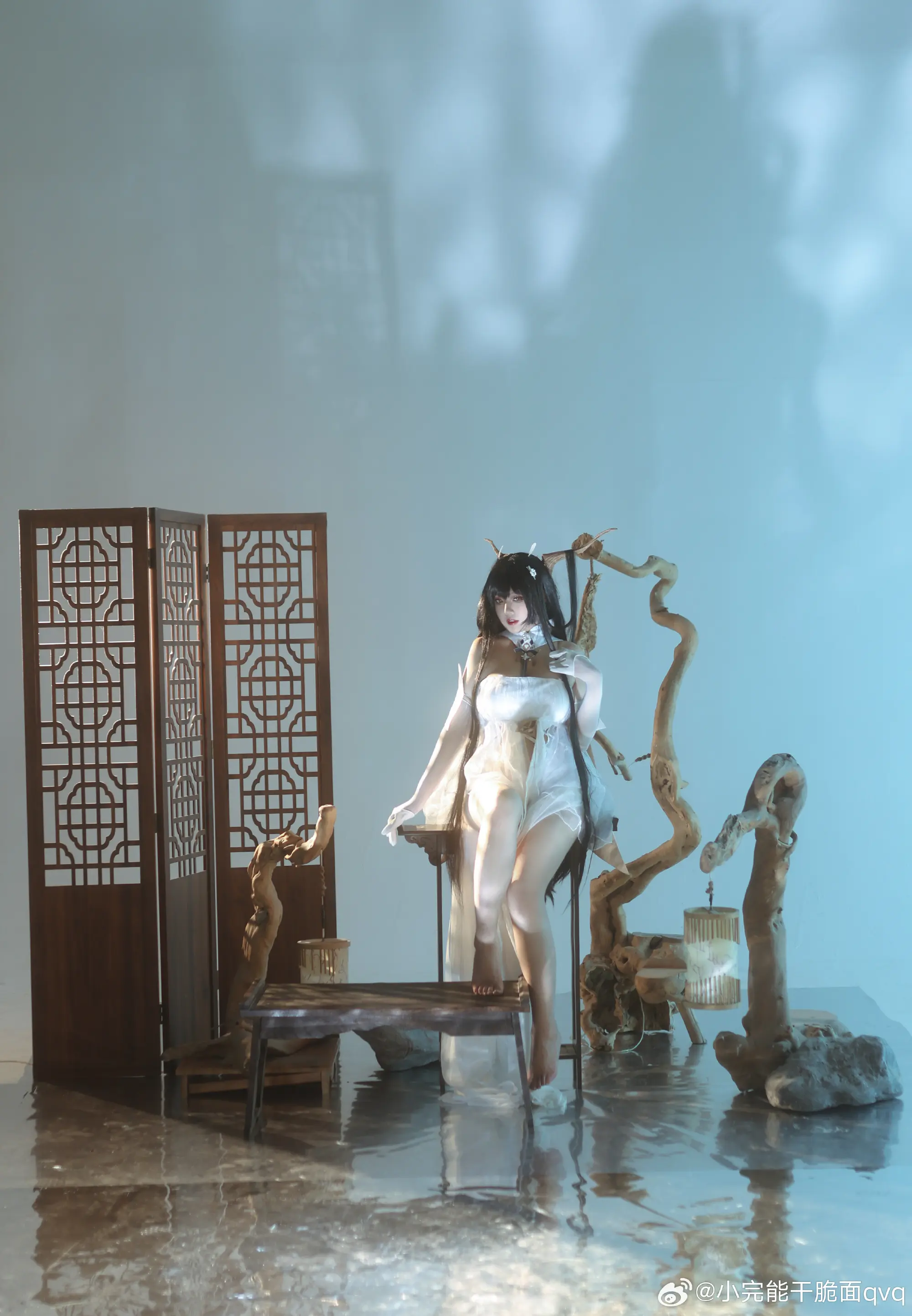cosplay 碧蓝航线 航空母舰「不挠」参上！@小完能干脆面qvq COSPLAY-第2张
