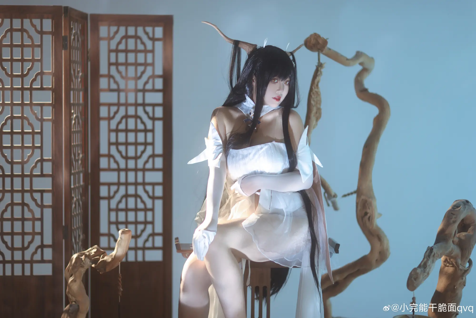 cosplay 碧蓝航线 航空母舰「不挠」参上！@小完能干脆面qvq COSPLAY-第9张