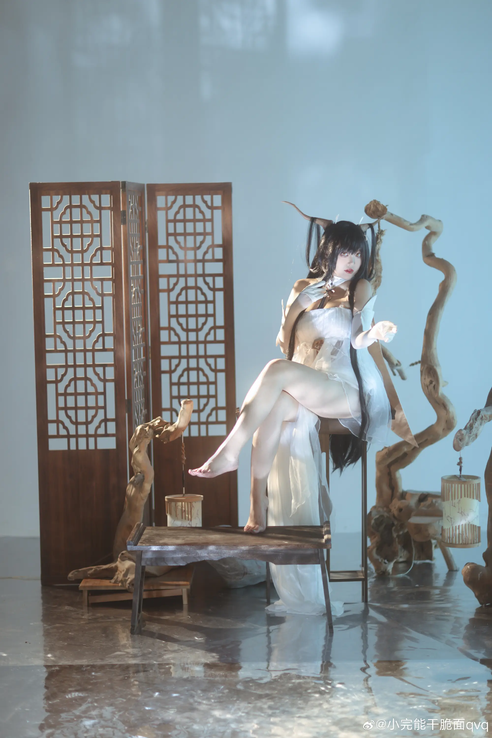 cosplay 碧蓝航线 航空母舰「不挠」参上！@小完能干脆面qvq COSPLAY-第13张