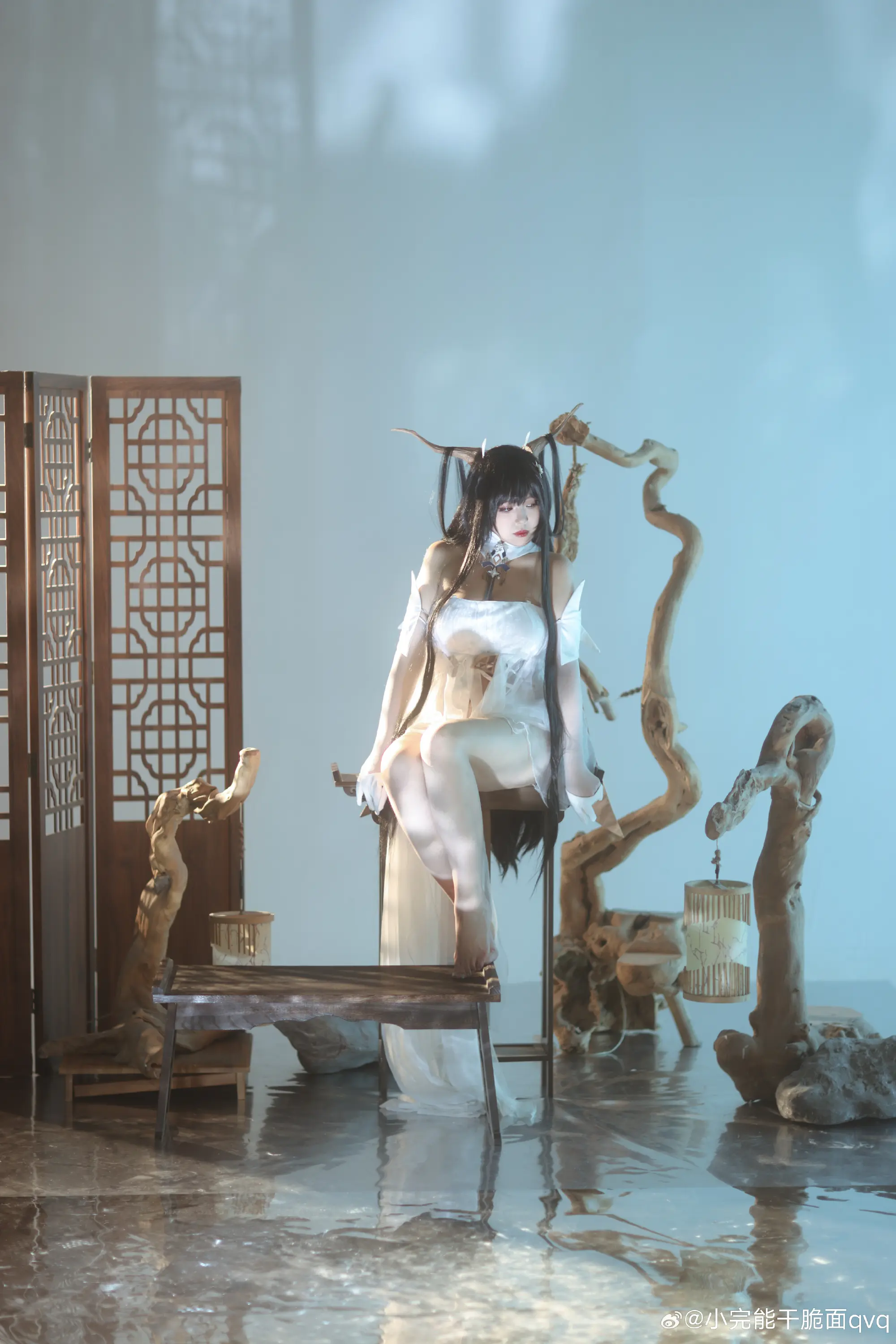 cosplay 碧蓝航线 航空母舰「不挠」参上！@小完能干脆面qvq COSPLAY-第14张
