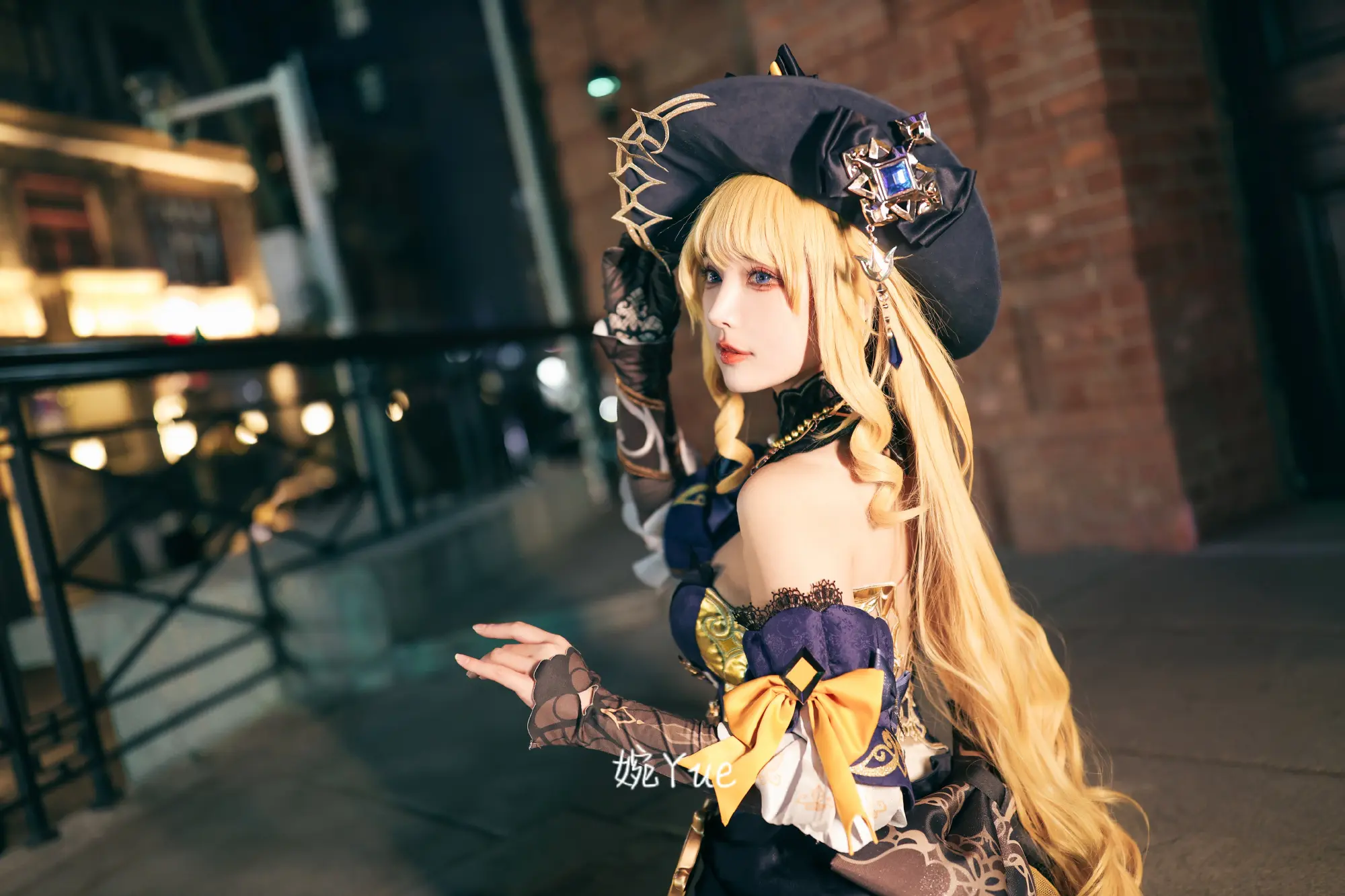 COSPLAY 原神 娜维娅cos@-婉Yue-目标减到99斤 COSPLAY-第10张