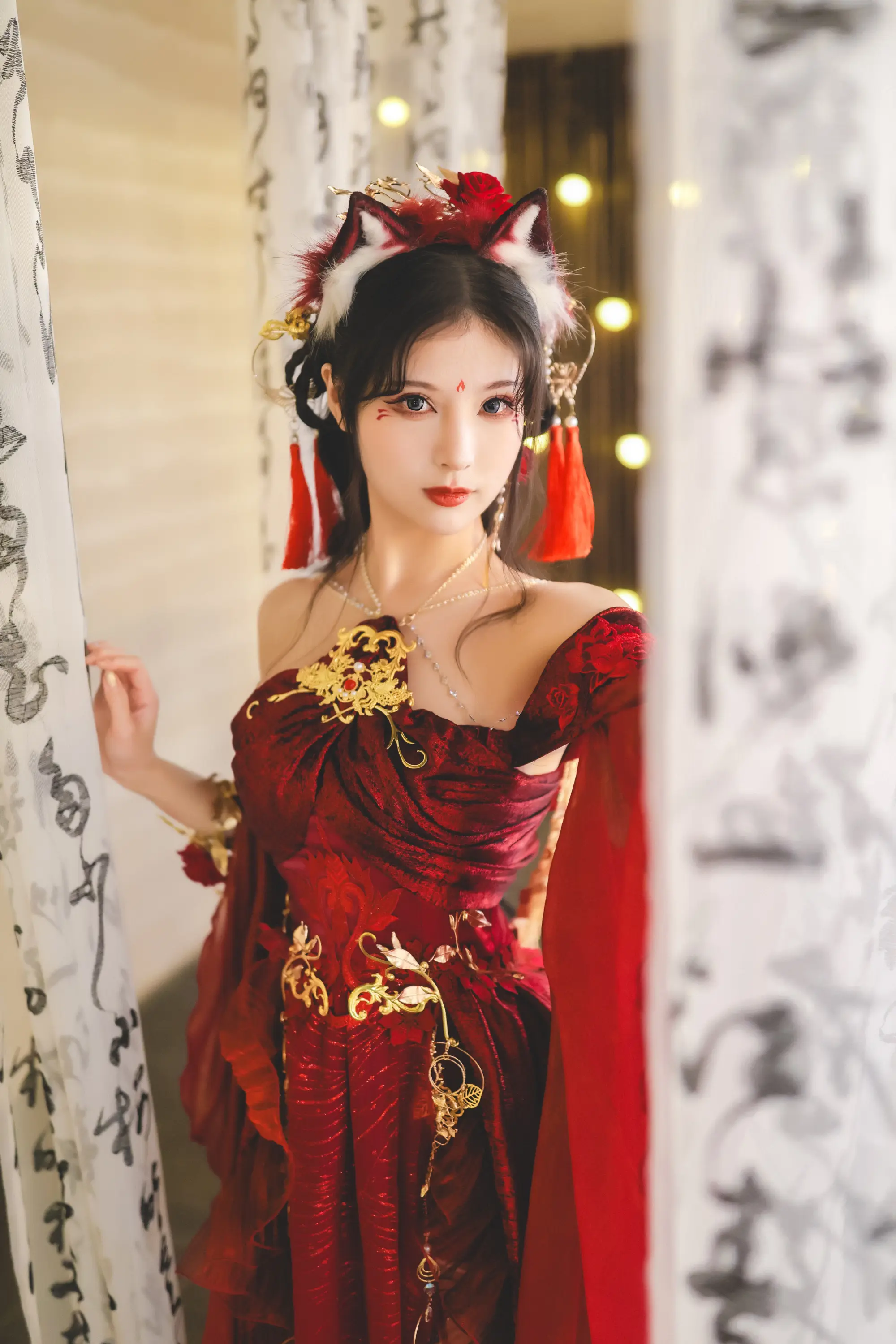 祝大家新的一年也美美哒赚钱 逆水寒@-婉Yue- COSPLAY-第4张