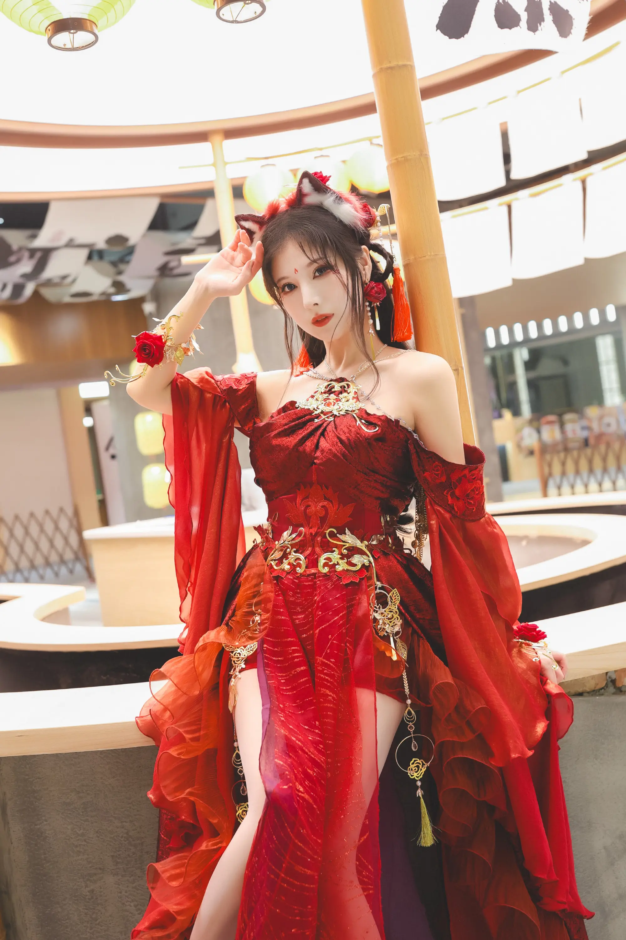 祝大家新的一年也美美哒赚钱 逆水寒@-婉Yue- COSPLAY-第6张