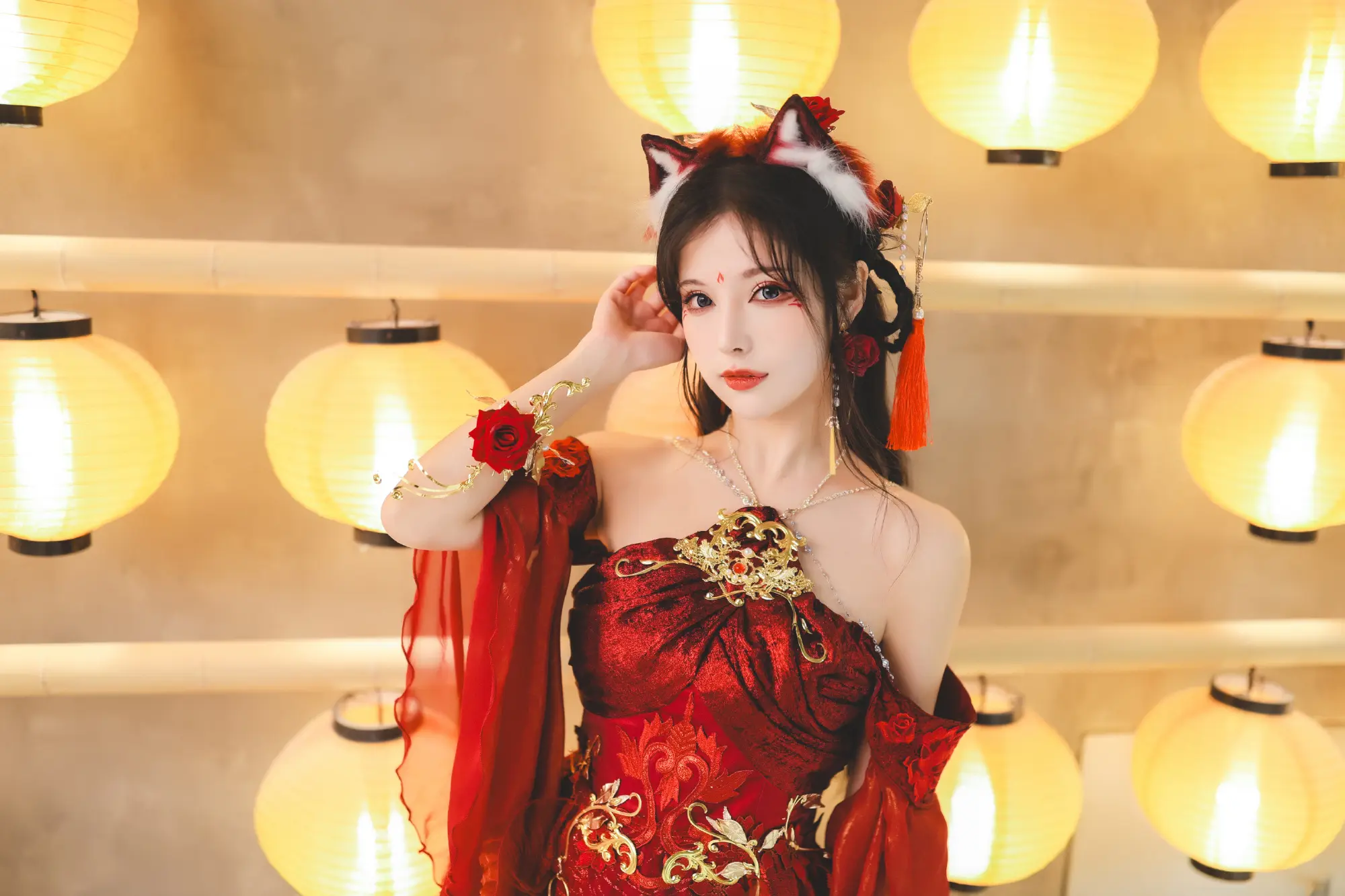 祝大家新的一年也美美哒赚钱 逆水寒@-婉Yue- COSPLAY-第8张