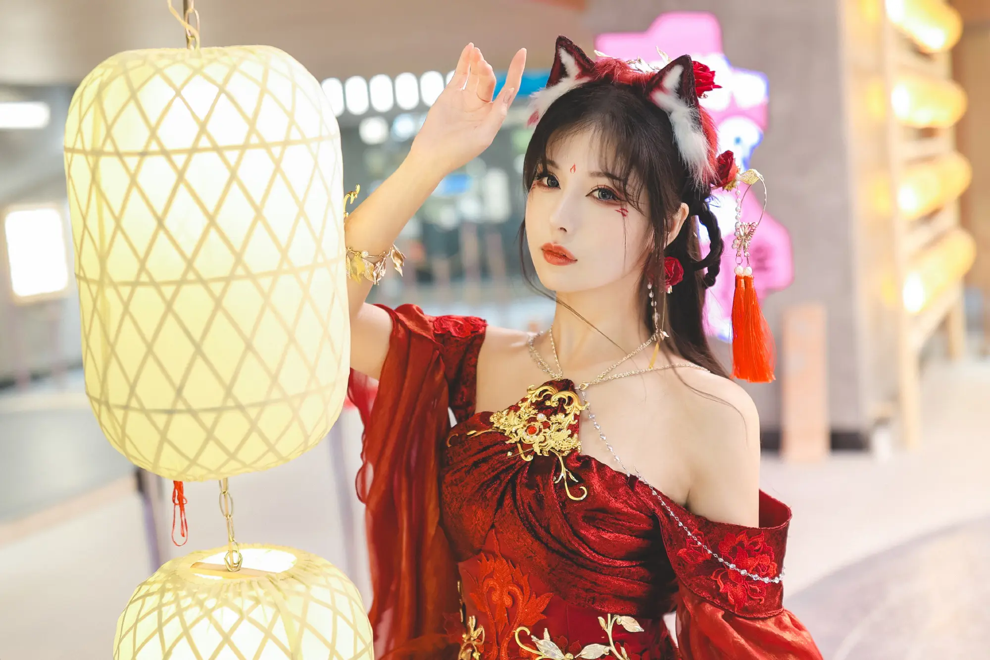 祝大家新的一年也美美哒赚钱 逆水寒@-婉Yue- COSPLAY-第9张