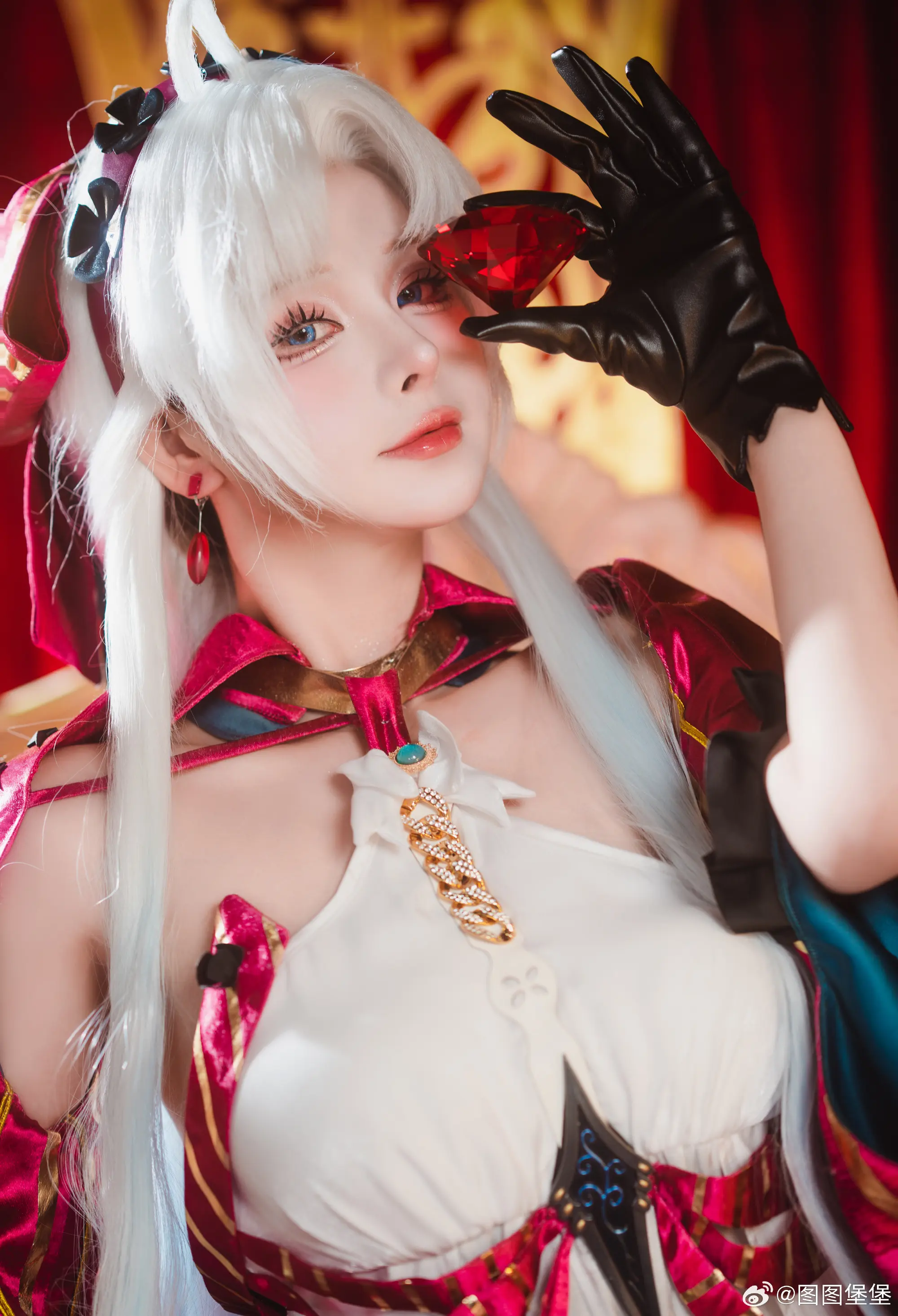 COSPLAY 我愿意成为你的枪 鸣潮黎那汐塔 珂莱塔@图图堡堡-公众号小姨ai