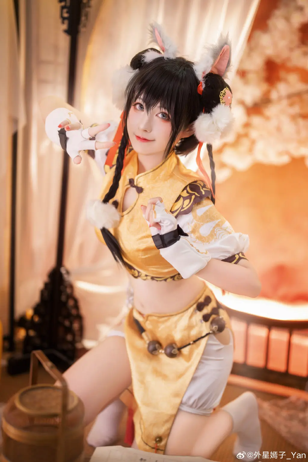 cosplay 治愈之力已经好了~ 土御门胡桃@外星嫣子_Yan-公众号小姨ai