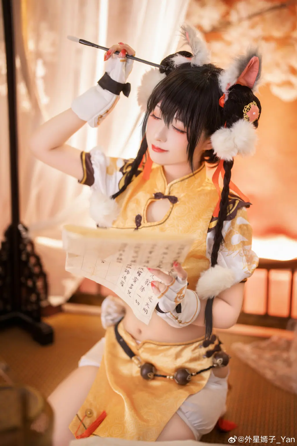 cosplay 治愈之力已经好了~ 土御门胡桃@外星嫣子_Yan COSPLAY-第3张