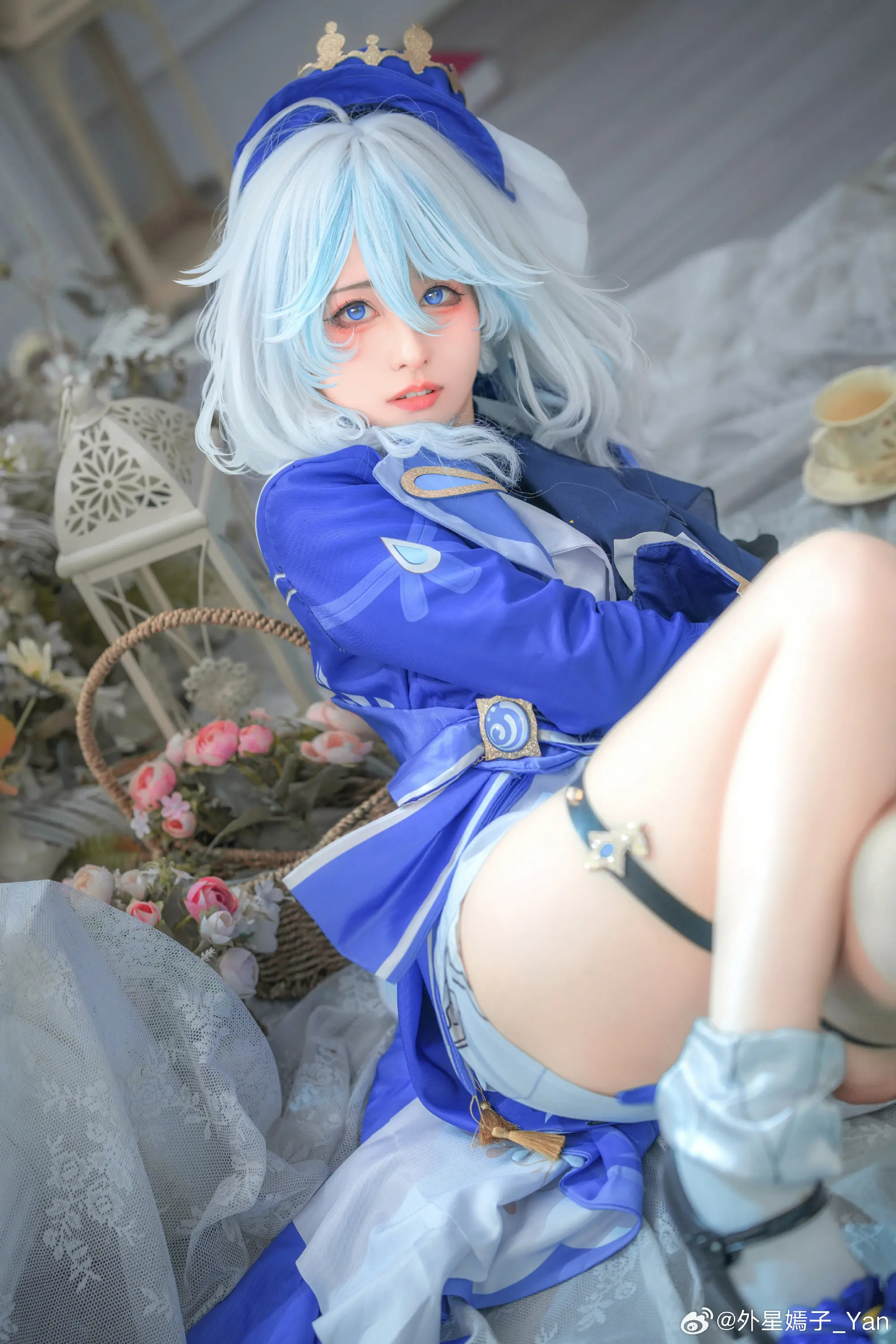 COSPLAY 永世领唱，无尽圆舞 原神 芙宁娜@外星嫣子_Yan-公众号小姨ai