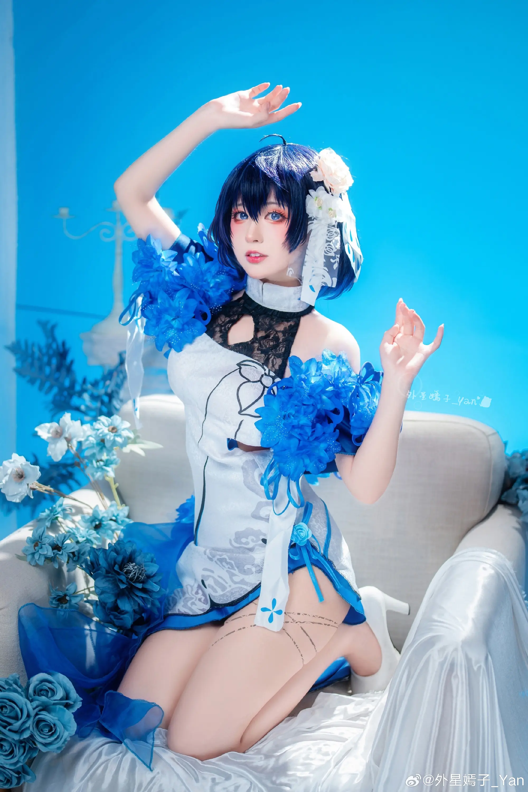 cosplay 想要见到舰长和大家~ 希儿@外星嫣子_Yan-公众号小姨ai