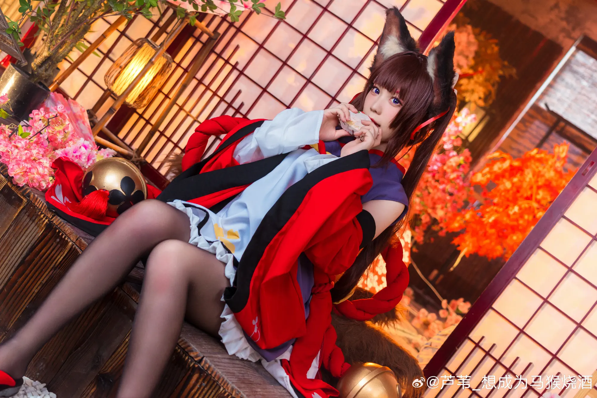 cosplay 重樱所属，巡洋战舰天城。碧蓝航线 小天城 @芦苇_想成为马猴烧酒 COSPLAY-第6张