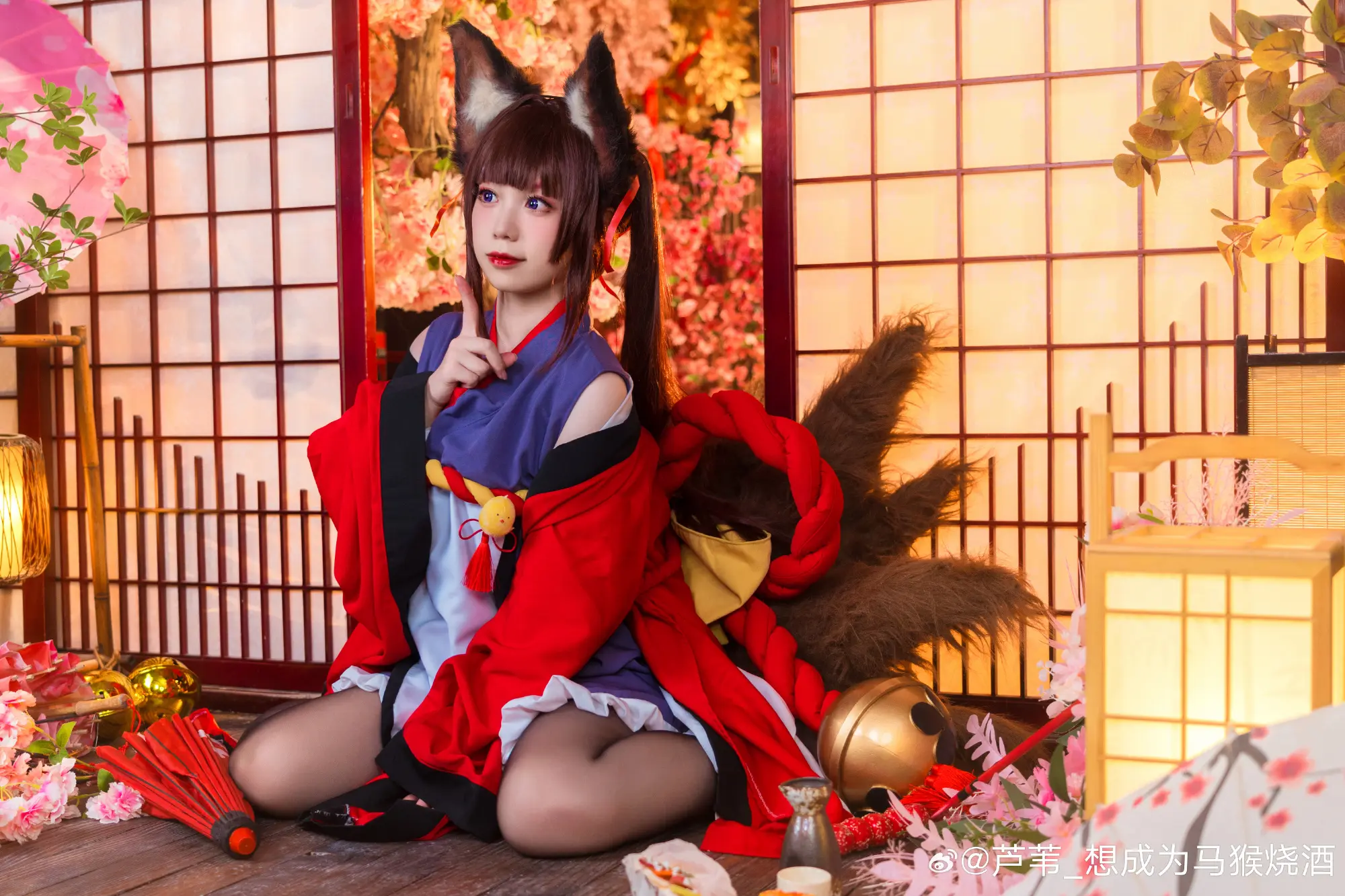 cosplay 重樱所属，巡洋战舰天城。碧蓝航线 小天城 @芦苇_想成为马猴烧酒 COSPLAY-第5张