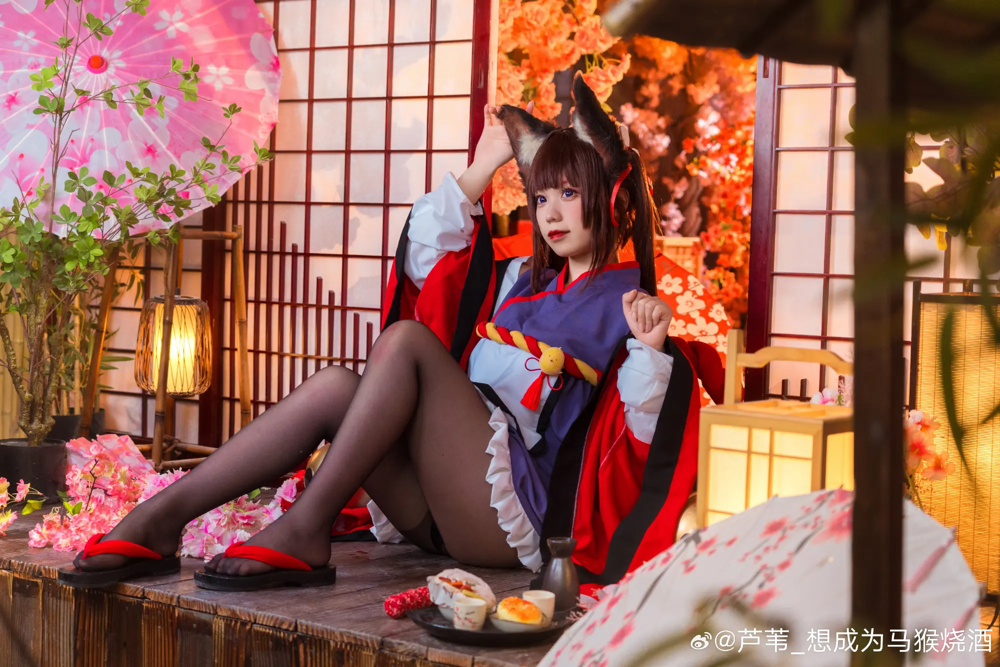 cosplay 重樱所属，巡洋战舰天城。碧蓝航线 小天城 @芦苇_想成为马猴烧酒 COSPLAY-第9张
