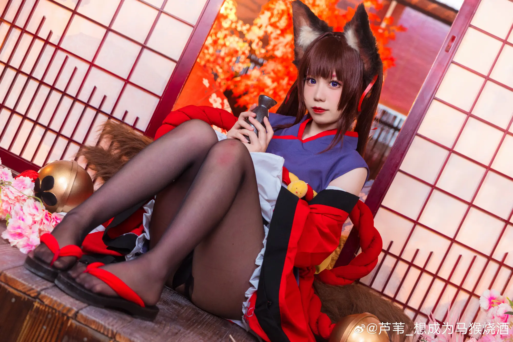 cosplay 重樱所属，巡洋战舰天城。碧蓝航线 小天城 @芦苇_想成为马猴烧酒 COSPLAY-第4张
