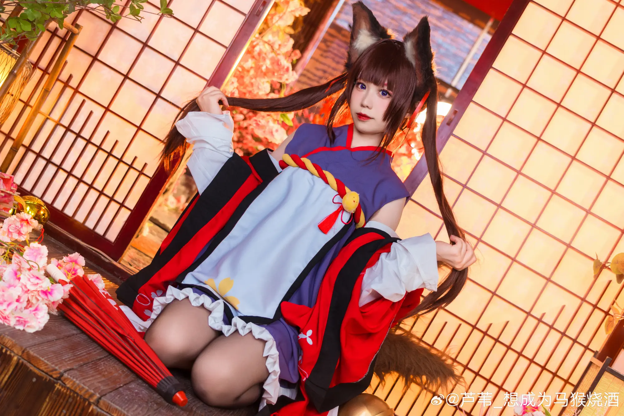 cosplay 重樱所属，巡洋战舰天城。碧蓝航线 小天城 @芦苇_想成为马猴烧酒 COSPLAY-第3张