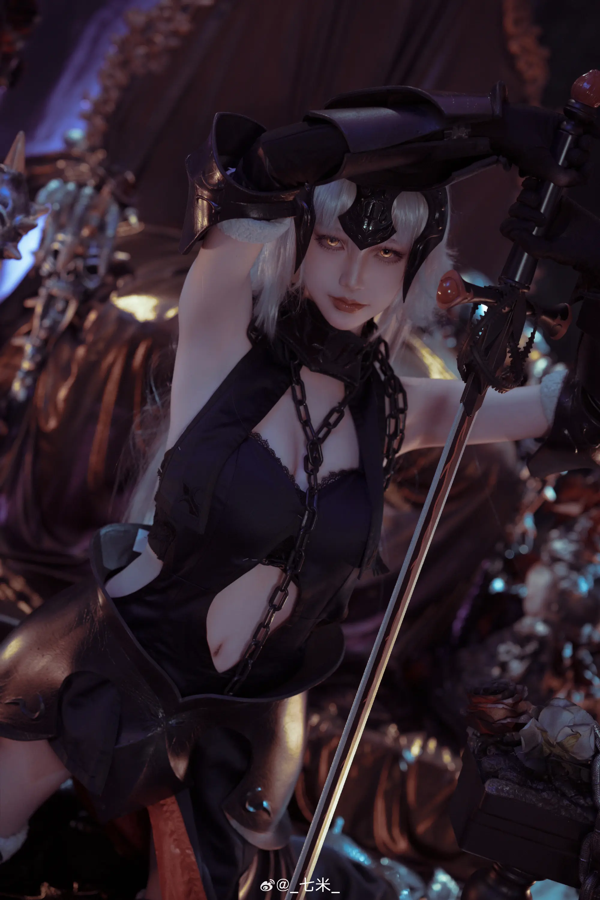 COSPLAY FGO 咆哮吧 吾之愤怒@_七米_ COSPLAY-第9张
