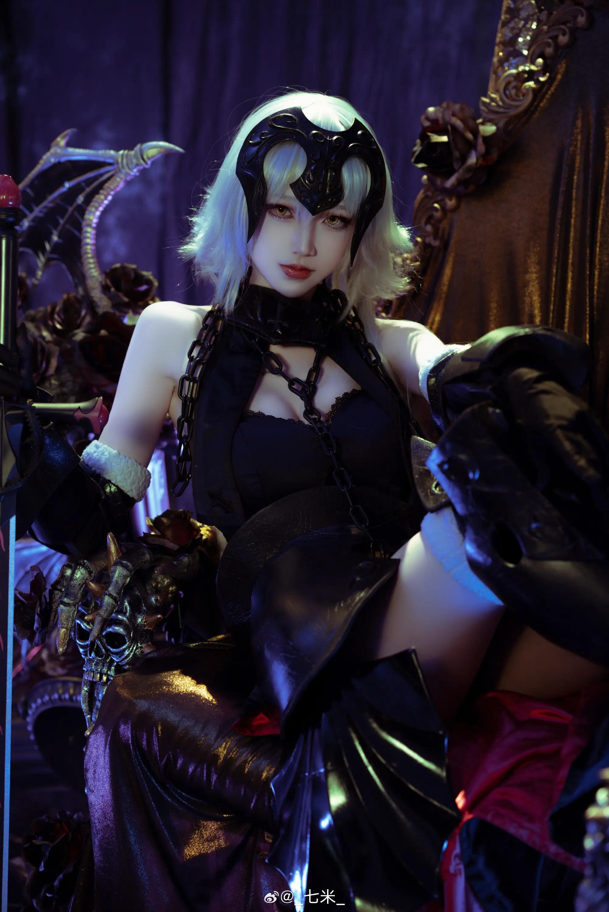 COSPLAY FGO 咆哮吧 吾之愤怒@_七米_-公众号小姨ai
