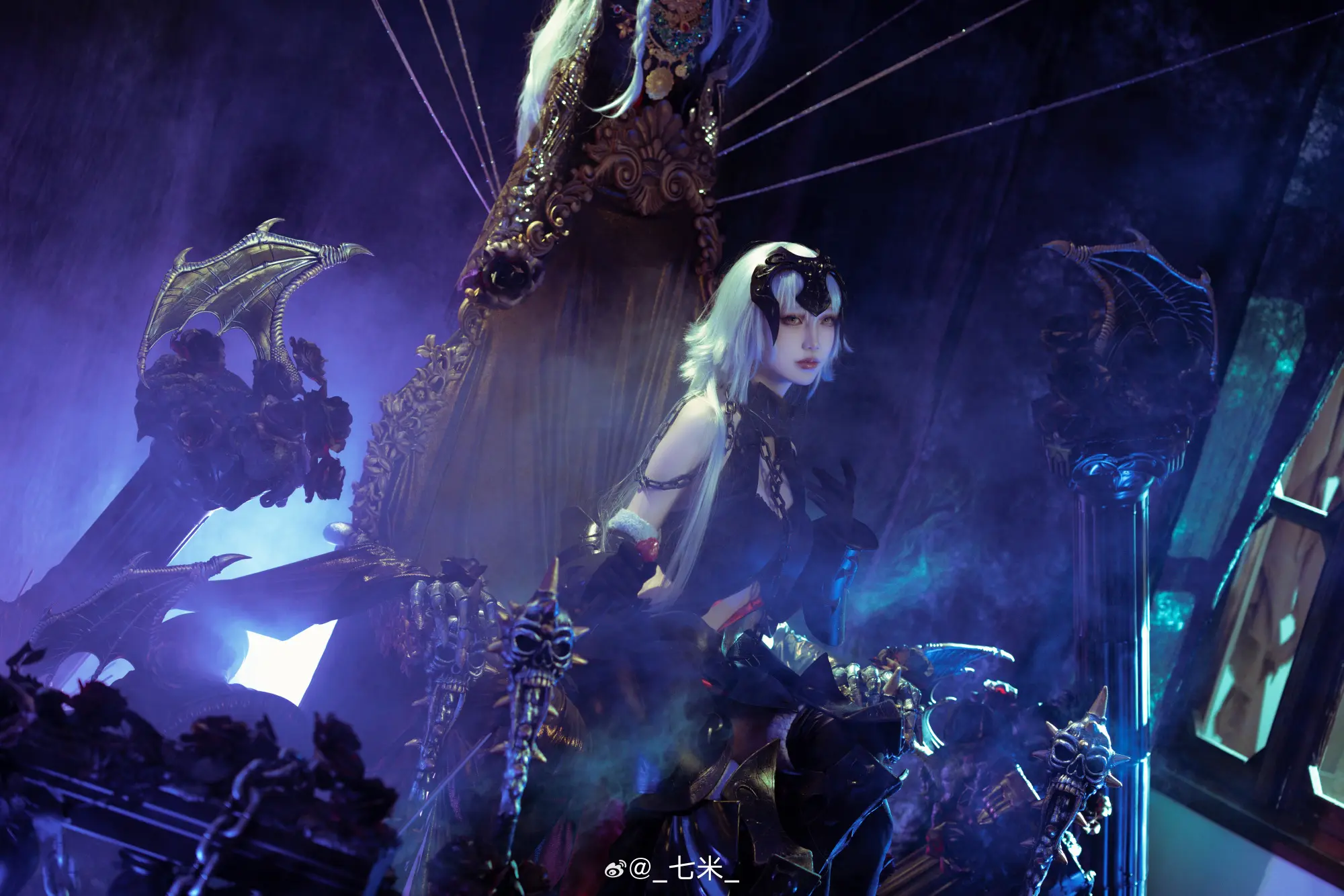 COSPLAY FGO 咆哮吧 吾之愤怒@_七米_ COSPLAY-第4张