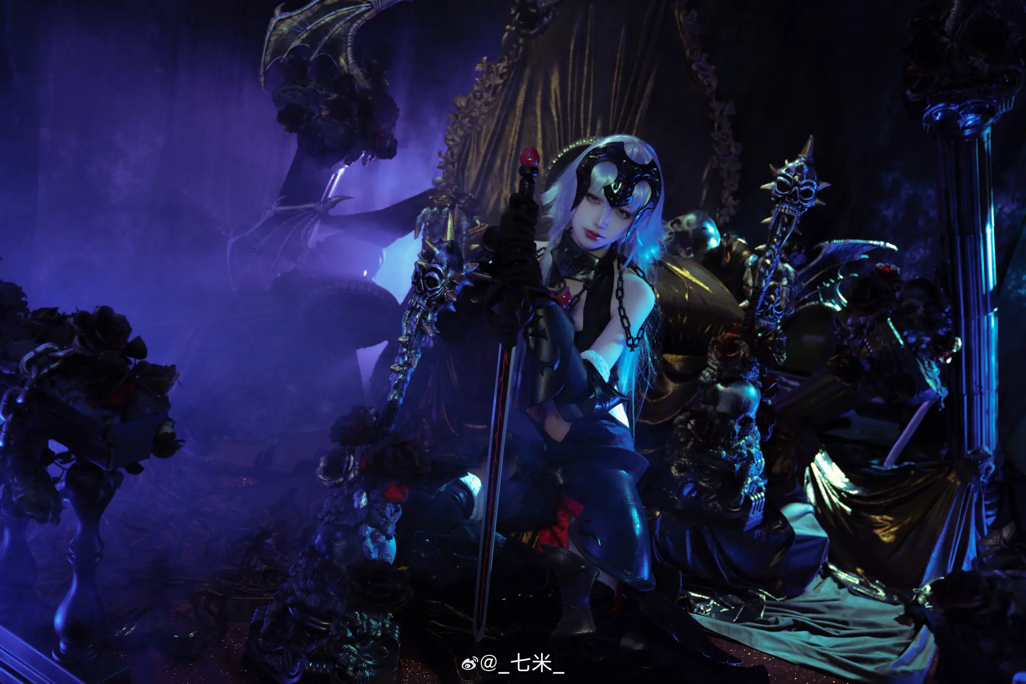 COSPLAY FGO 咆哮吧 吾之愤怒@_七米_ COSPLAY-第16张