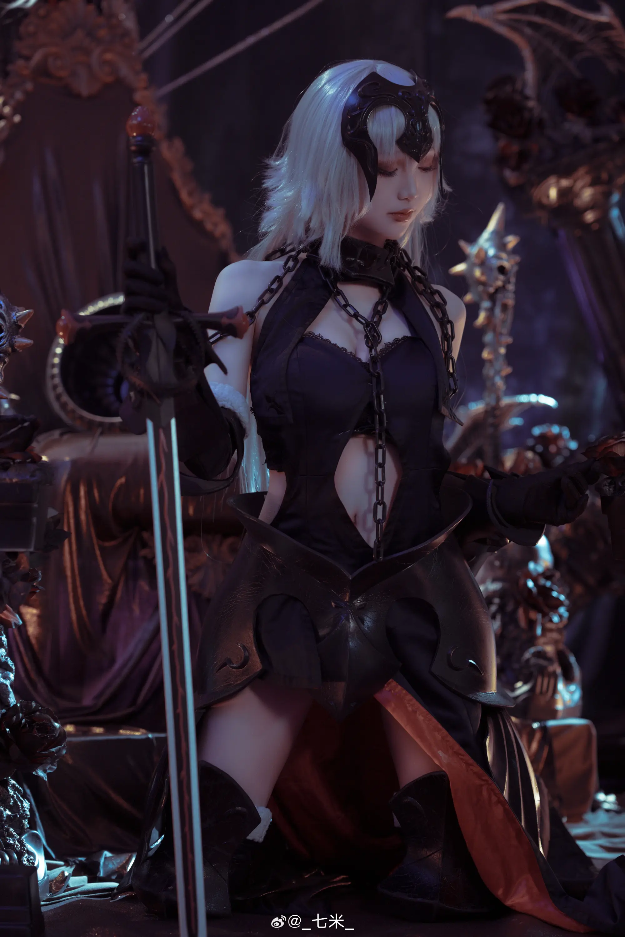 COSPLAY FGO 咆哮吧 吾之愤怒@_七米_ COSPLAY-第17张