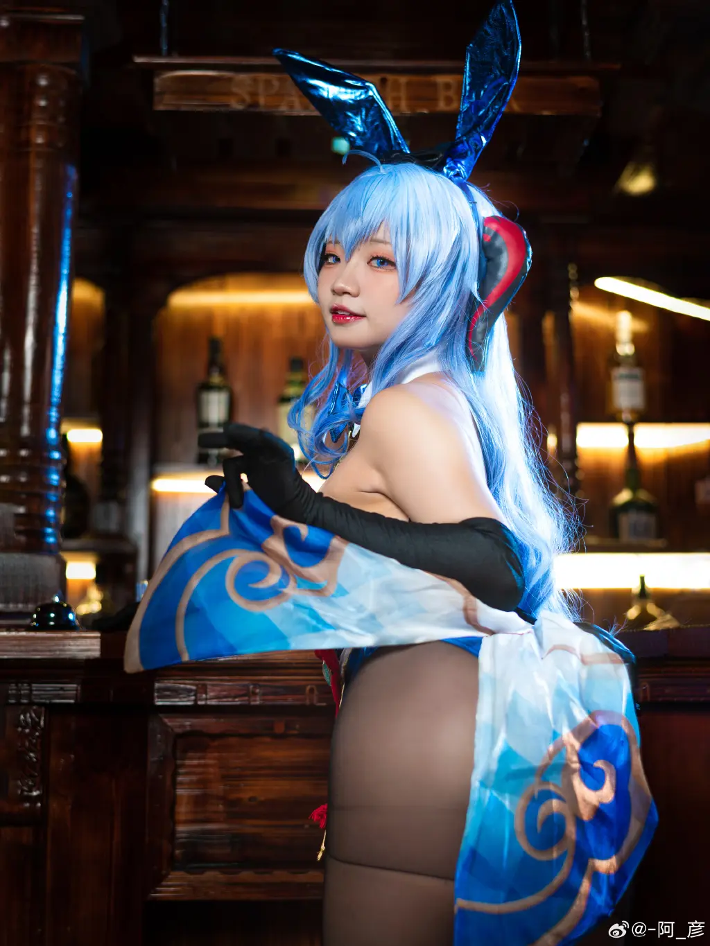 cosplay 原神 甘雨 @伊喵_Master ​​​ COSPLAY-第3张