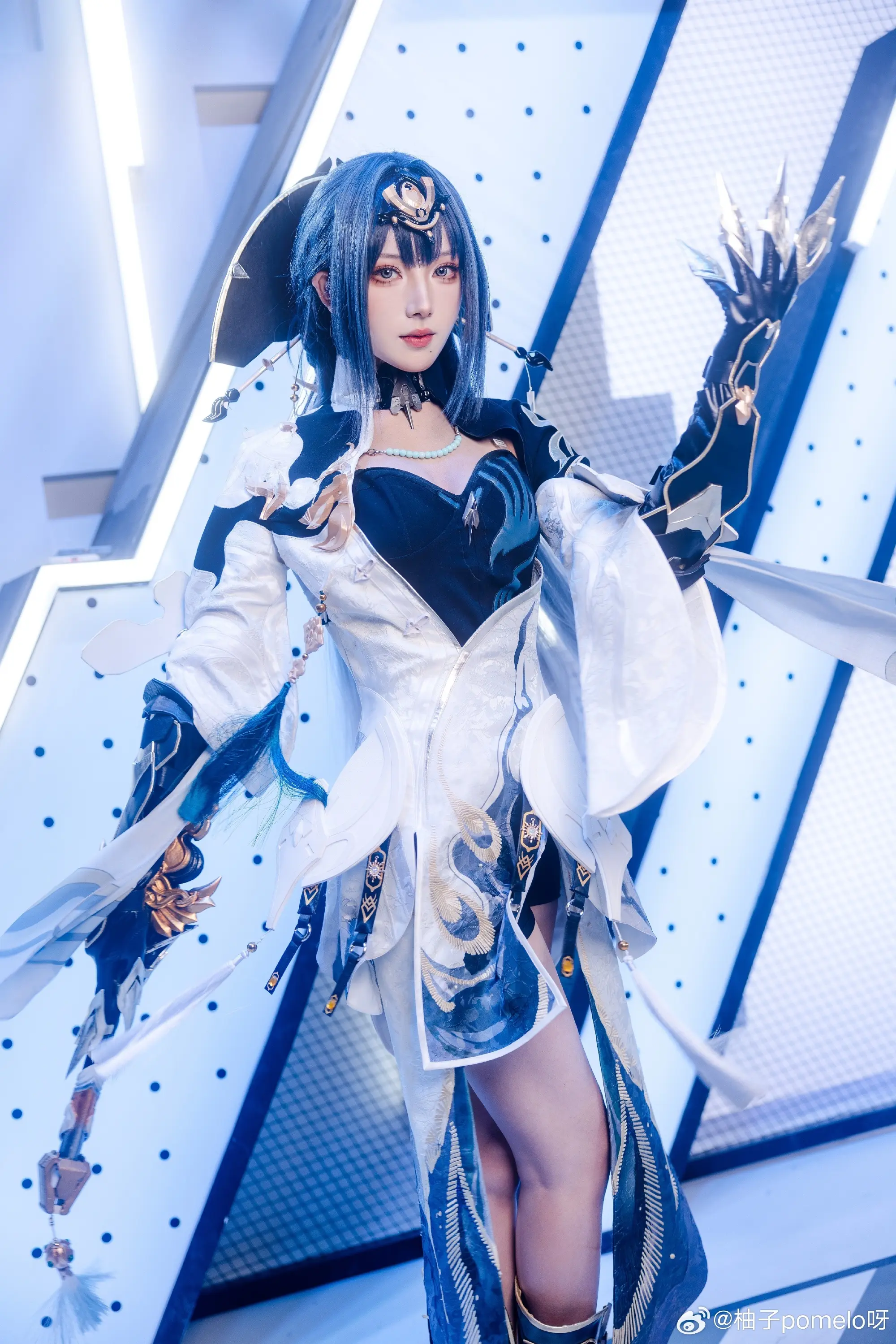 COSPLAY 我们都是历史的倒影 而九龙，必将长存 战双帕弥什@柚子pomelo呀 COSPLAY-第3张