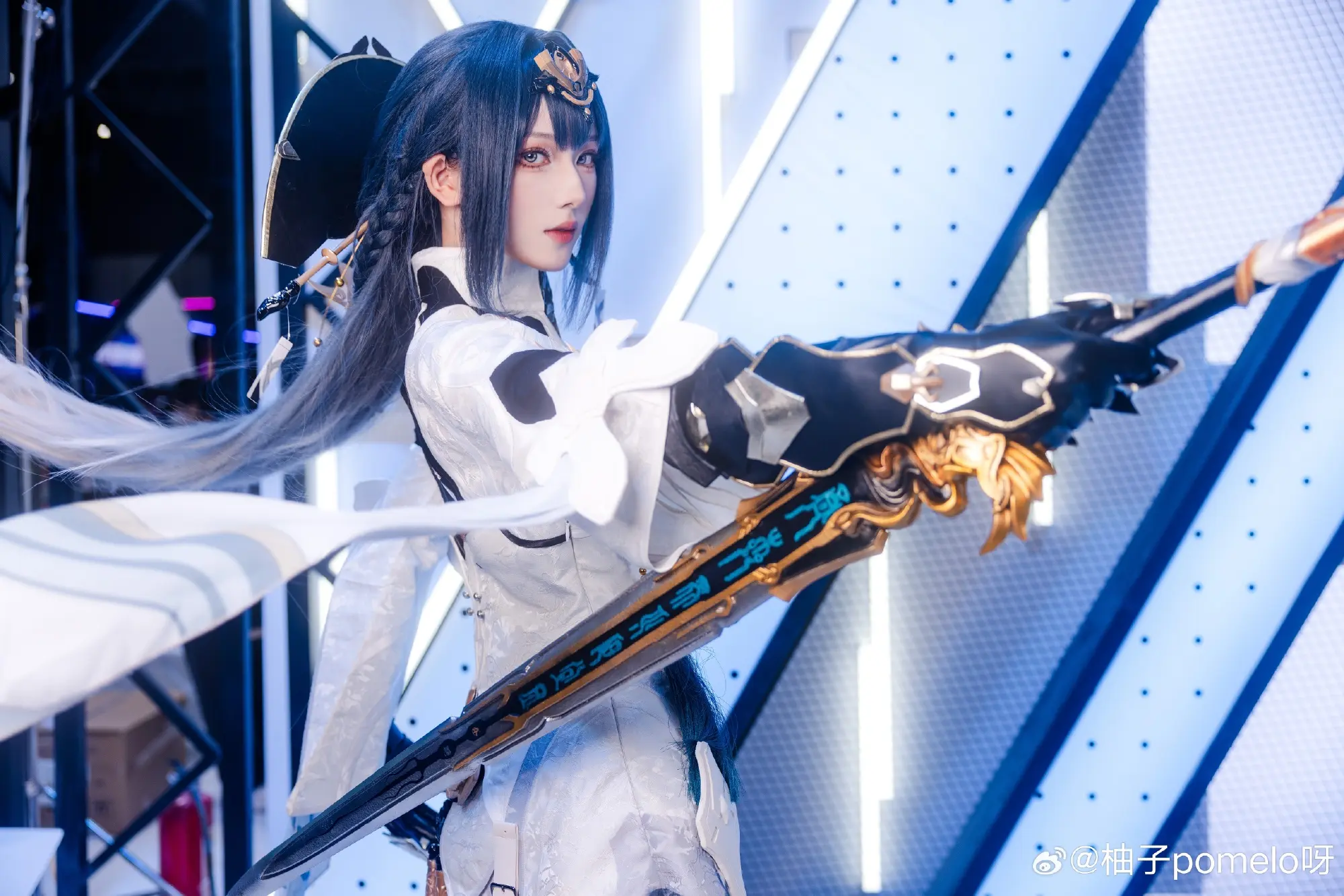 COSPLAY 我们都是历史的倒影 而九龙，必将长存 战双帕弥什@柚子pomelo呀 COSPLAY-第4张