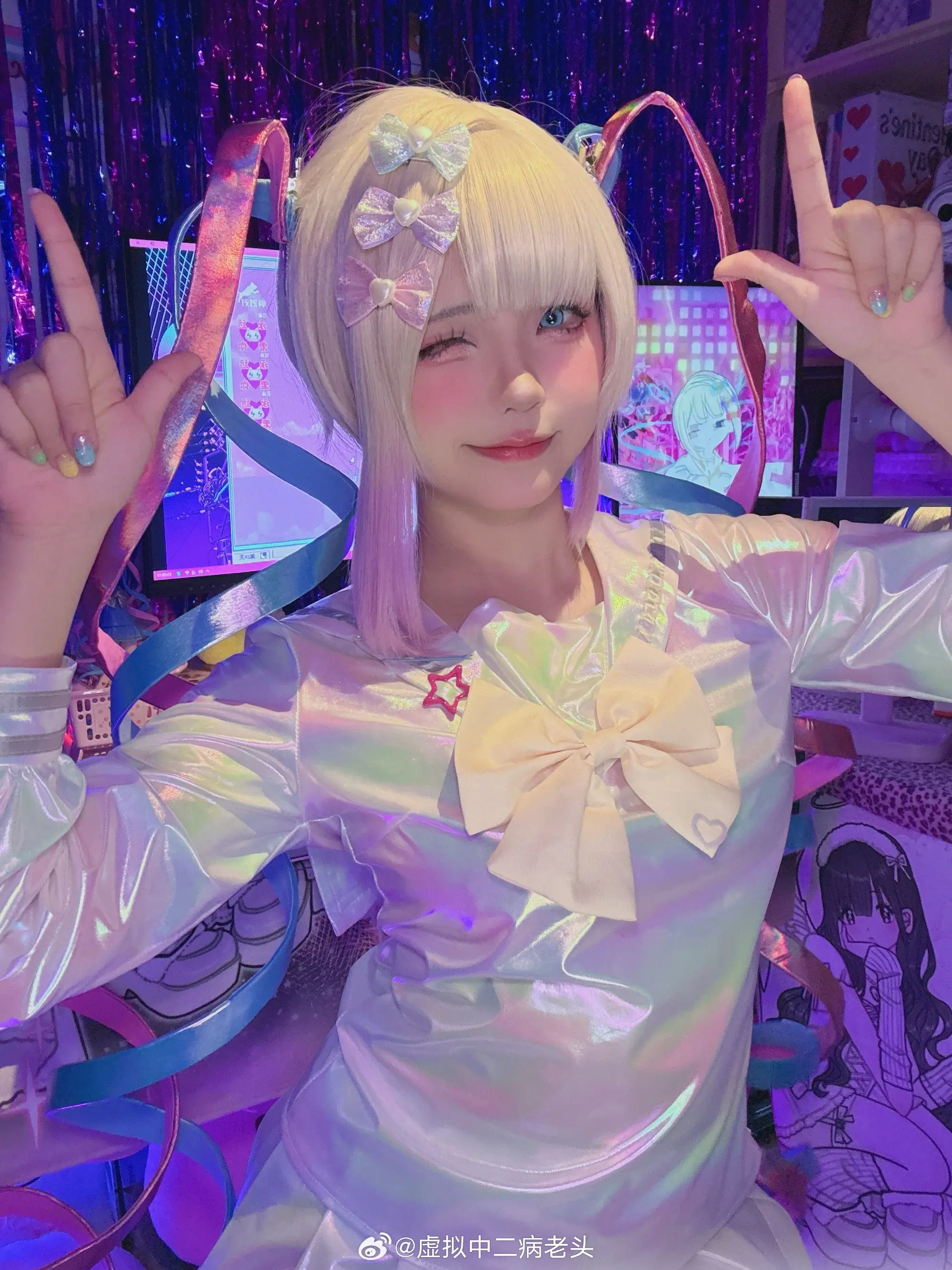 cosplay ꒰ঌ 梦境逐渐入侵现实 ໒꒱@虚拟中二病老头-公众号小姨ai