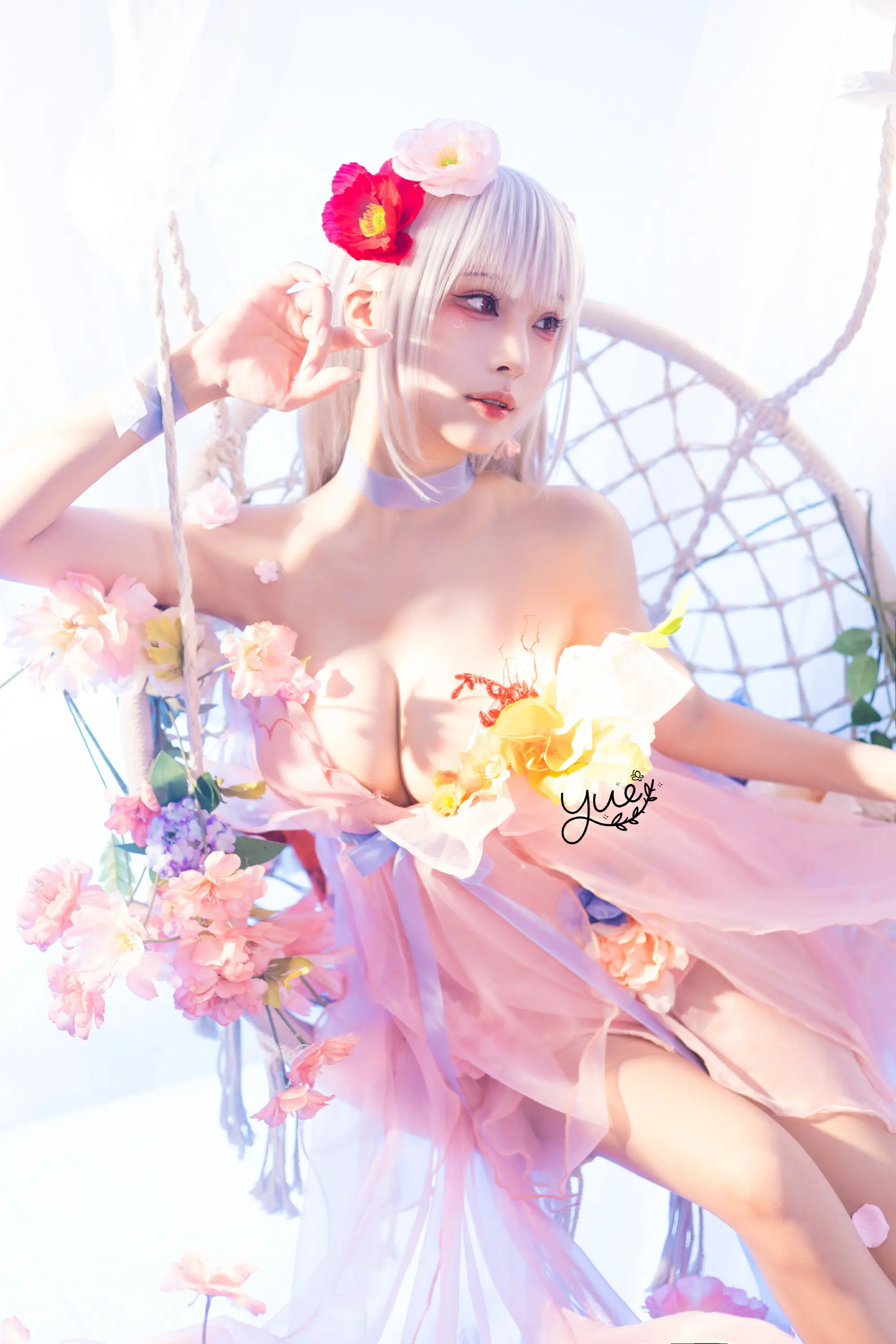 可可莉克「盛放」cos@-婉Yue-目标减到99斤-公众号小姨ai