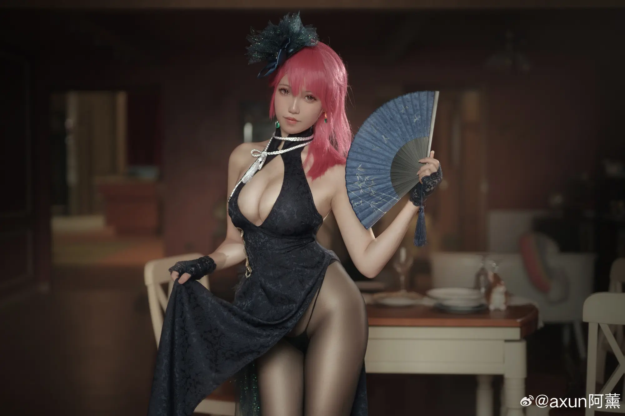 发套黑丝到旧片 怕你们把我忘了 @axun阿薰-公众号小姨ai