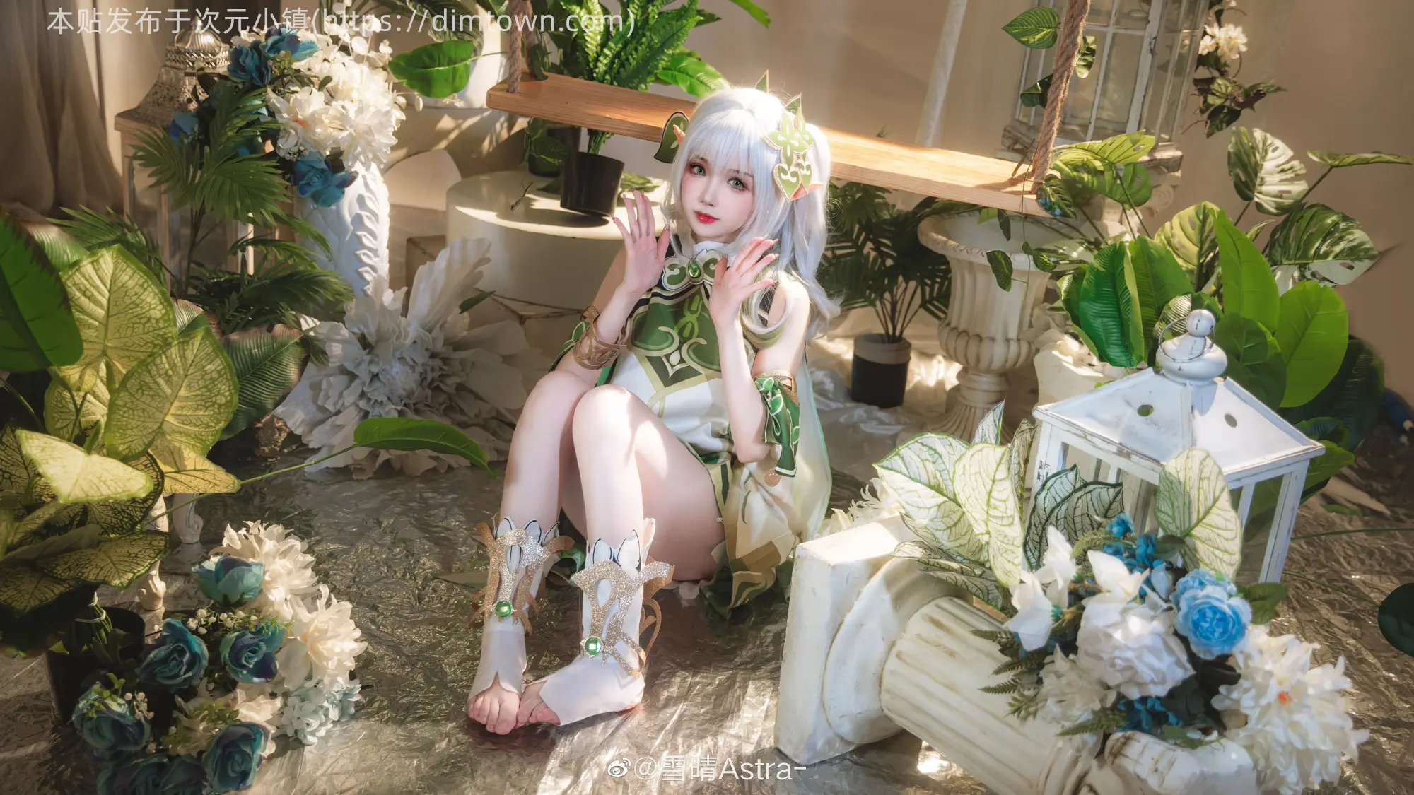 要亲眼去看，才能感受到世界的美哦～原神 纳西妲 @雪晴Astra--公众号小姨ai