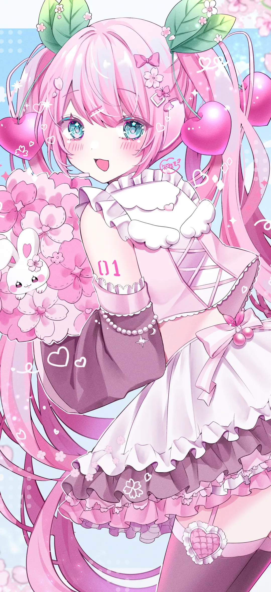 【动漫壁纸】初音未来 星穹铁道 风堇 缇宝 缇里西庇俄丝 原神 芙宁娜 碧蓝幻想 姬塔 鸣潮 夏日天空 插画美图推荐 壁纸-第17张