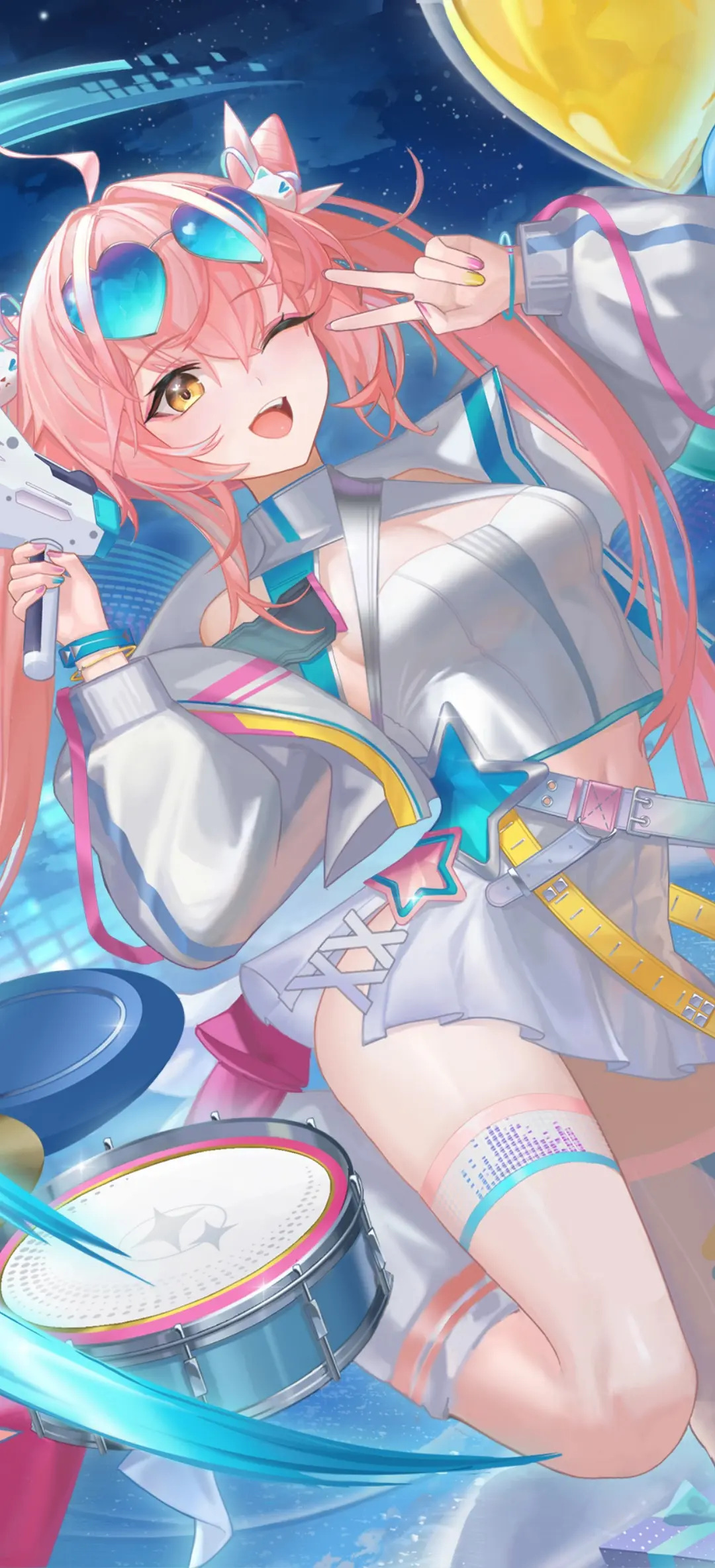 【动漫壁纸】元气偶像少女 蔚蓝档案 妃咲 崩滑3 琪亚娜 花鸟风月 星穹铁道 银狼 原神 芙宁娜 插画美图推荐 壁纸-第2张