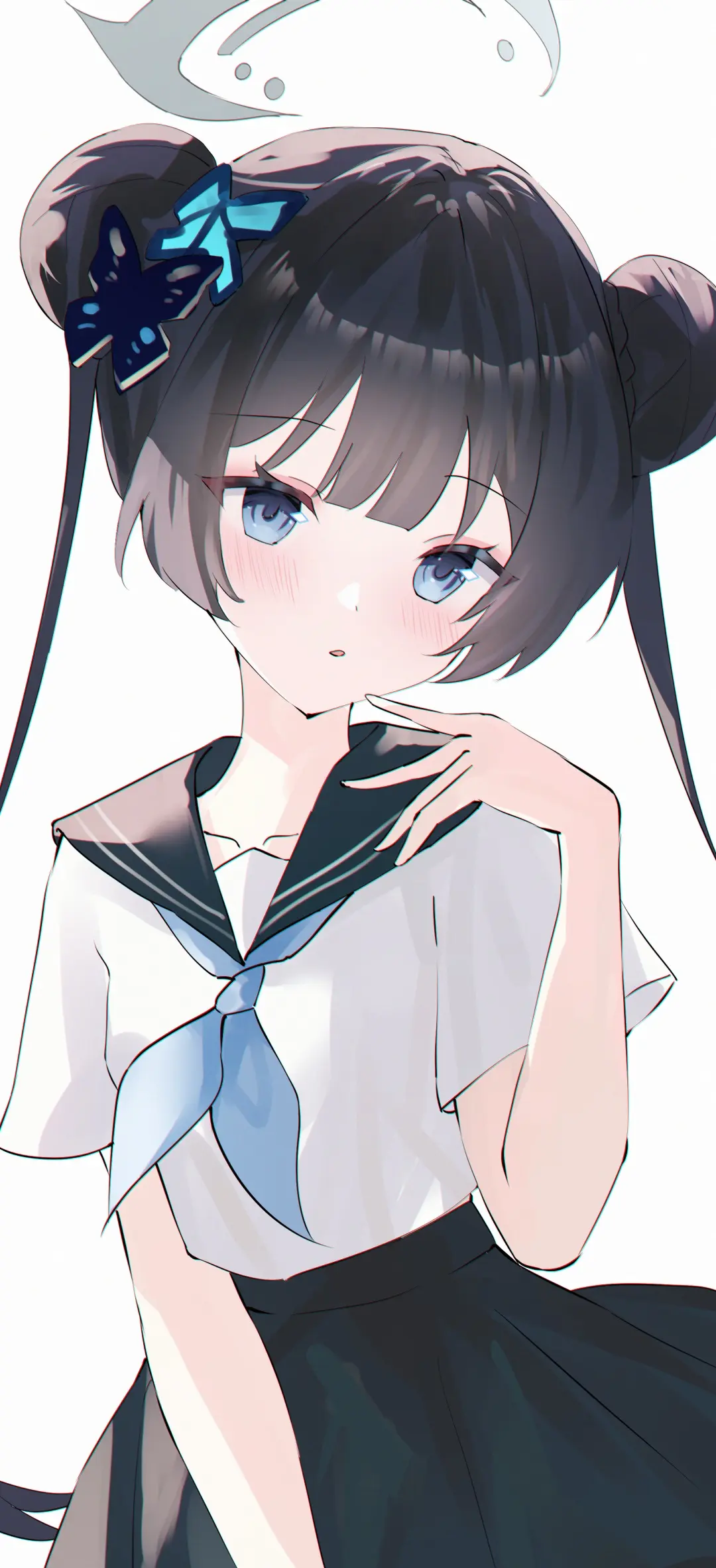 【动漫壁纸】元气偶像少女 蔚蓝档案 妃咲 崩滑3 琪亚娜 花鸟风月 星穹铁道 银狼 原神 芙宁娜 插画美图推荐-公众号小姨ai