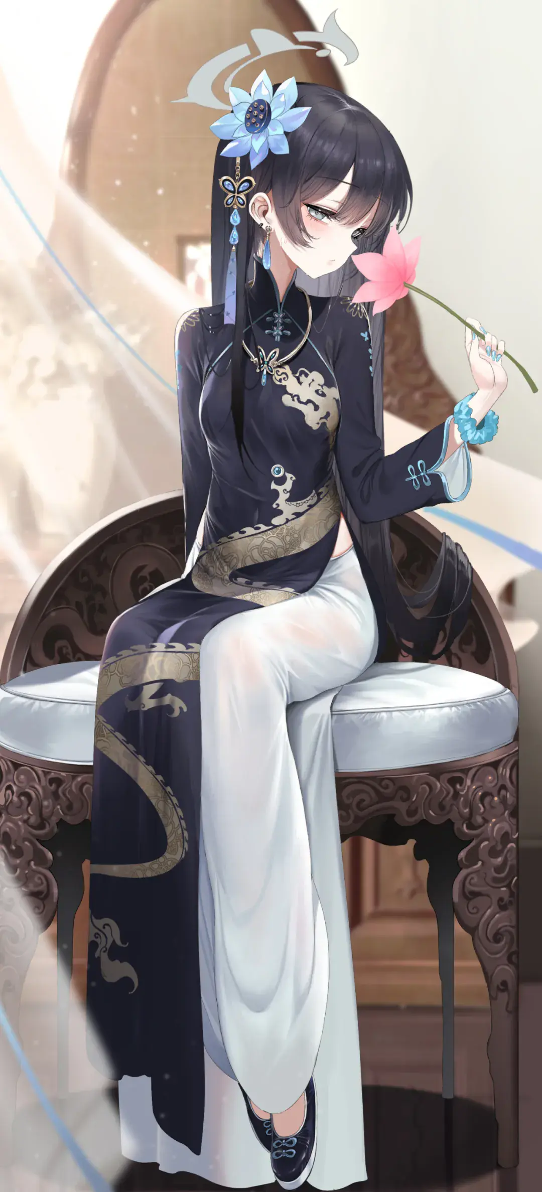 【动漫壁纸】蔚蓝档案 砂狼白子 原神 芙宁娜 绝区零 星见雅 星穹铁道 流萤 插画美图推荐 壁纸-第8张